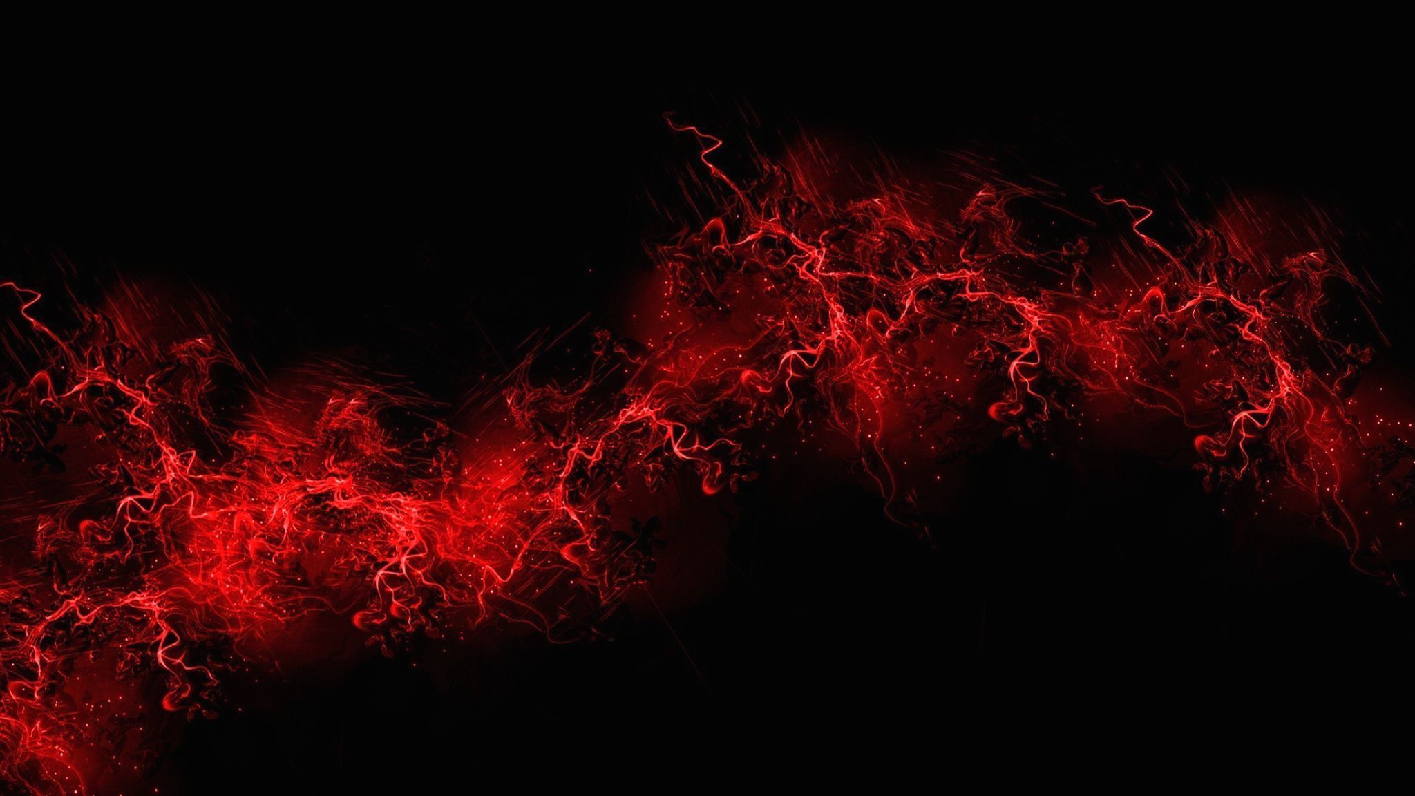 Astrazione rossa e nera, 2048x1152 2K, Desktop