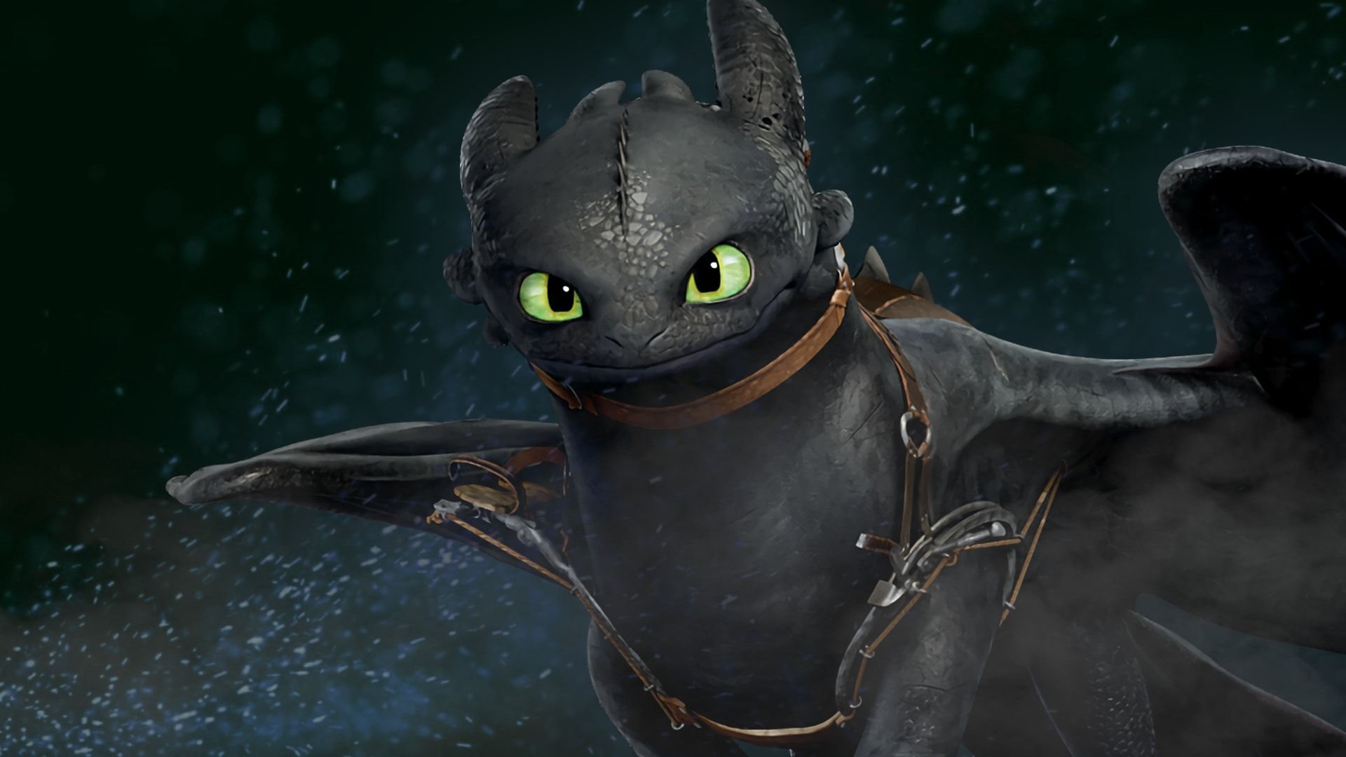 Sdentato, Dragon Trainer, drago nero, 1920x1080 Full HD, Desktop