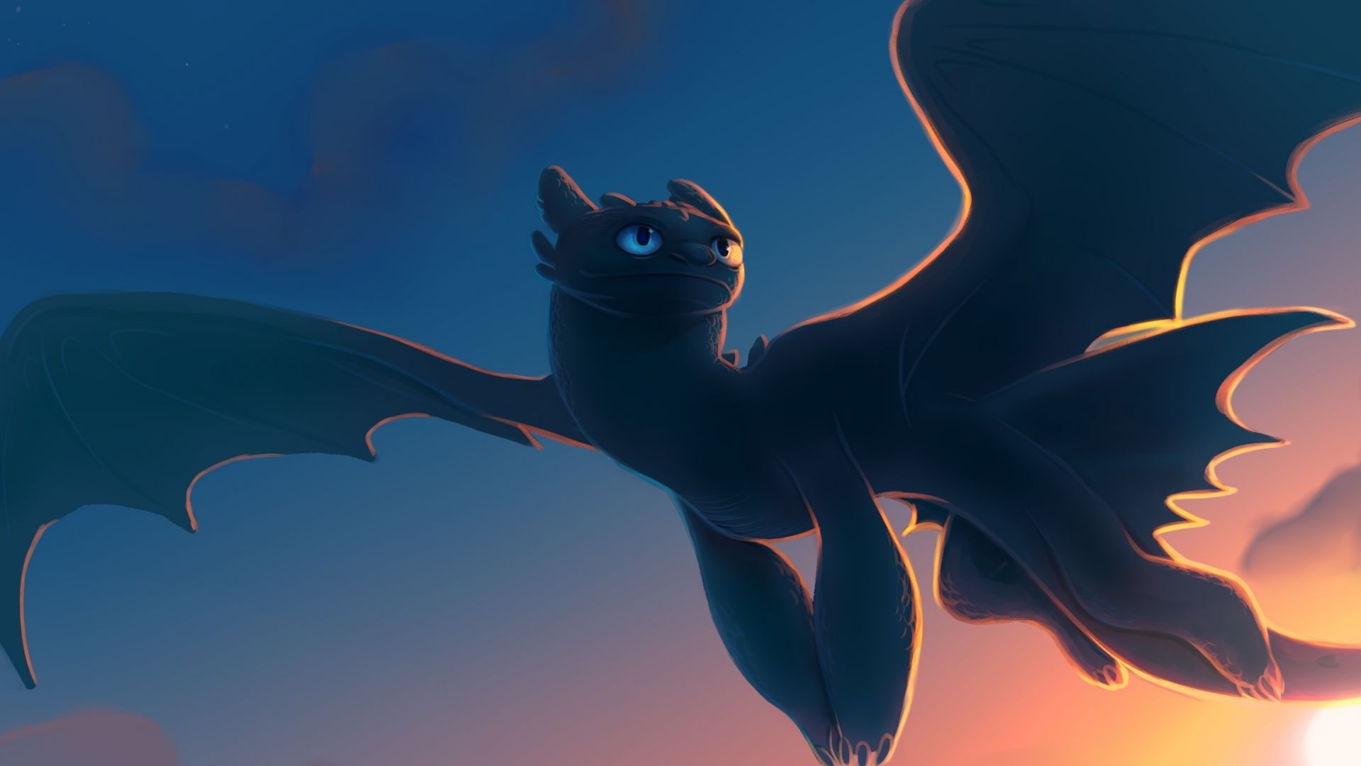 Sdentato drago Dragon Trainer, 1920x1080 Full HD, PC Desktop