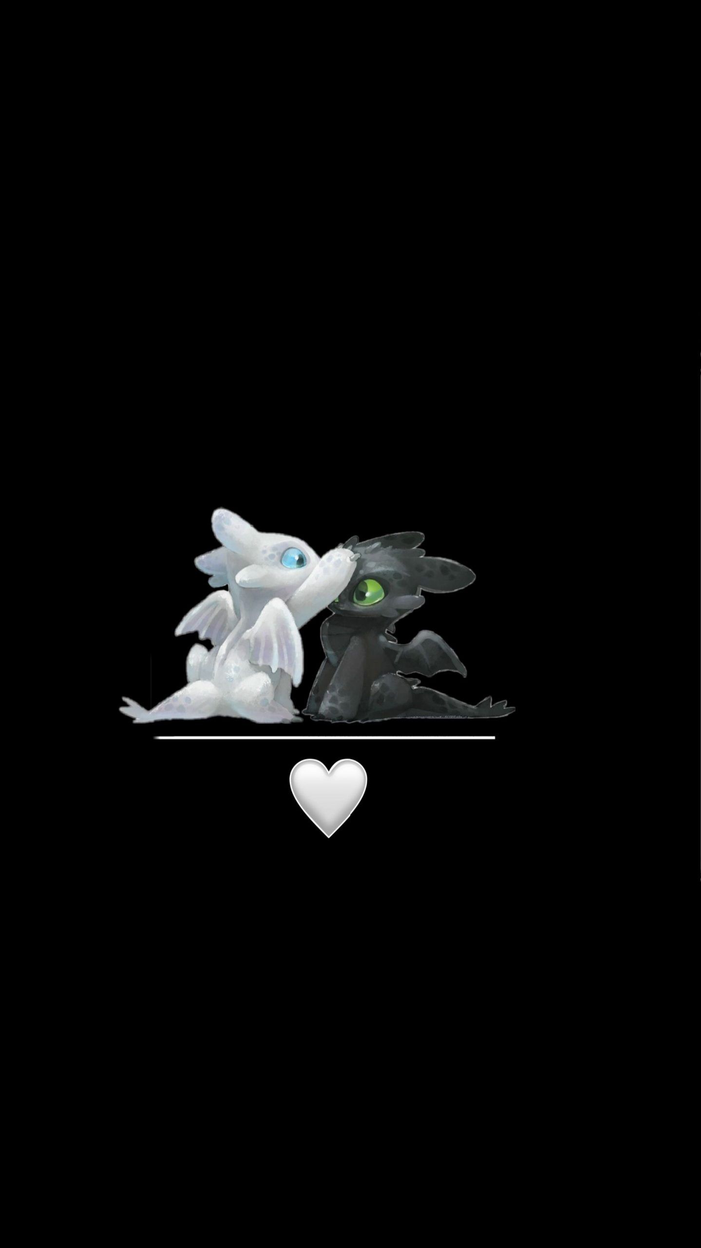 Sdentato e Furia Chiara, Dragon Trainer, 1439x2560 Verticale, Mobile
