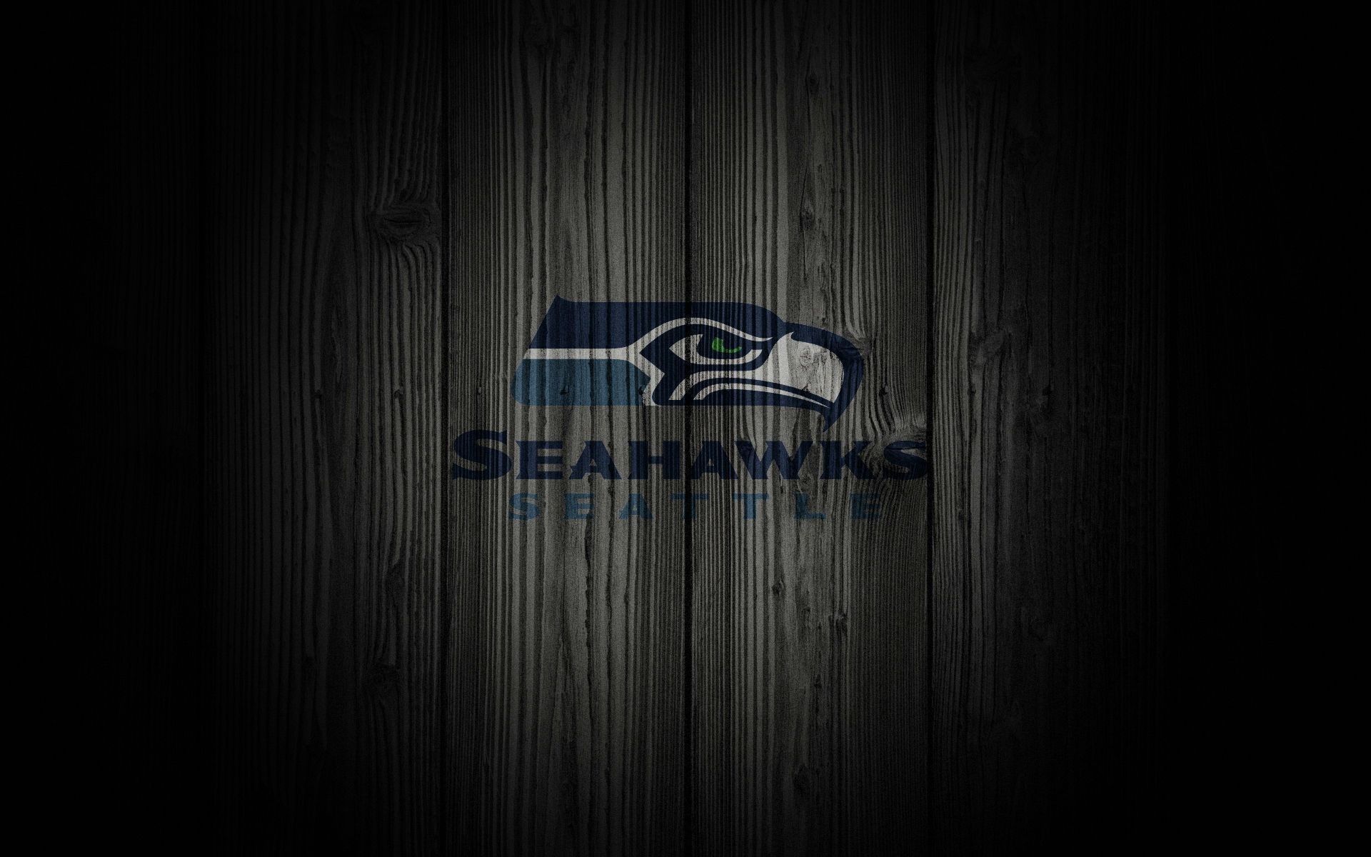 Logo Seattle Seahawks legno, 1920x1200 WUXGA, Monitor Gaming
