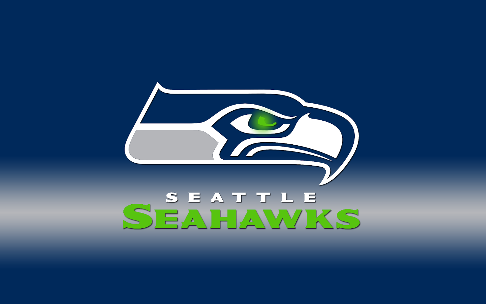 Logo Seattle Seahawks blu, 1600x1000 900p, Desktop