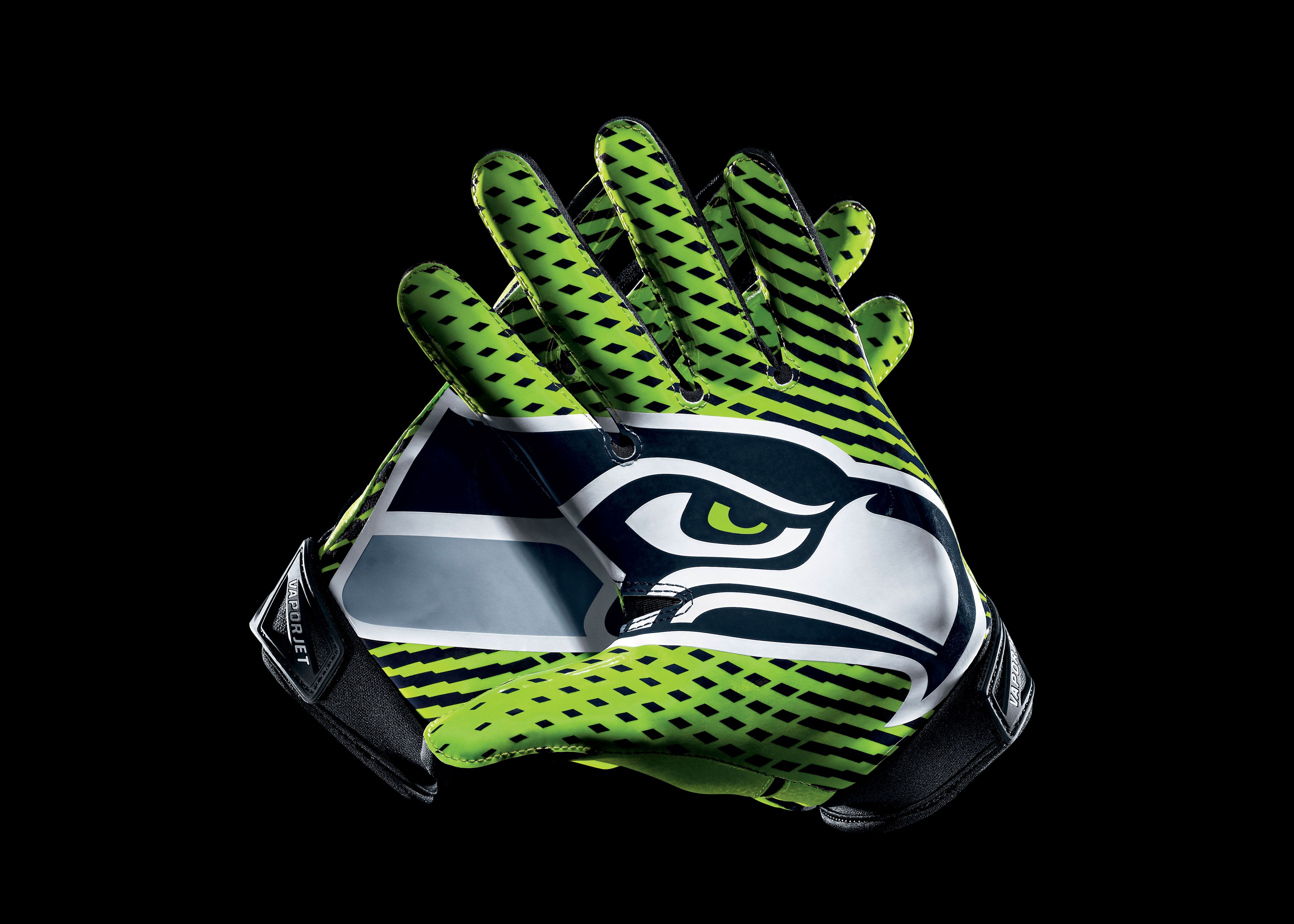 Guanto Seattle Seahawks verde, 4683x3345 UHD, Monitor Gaming