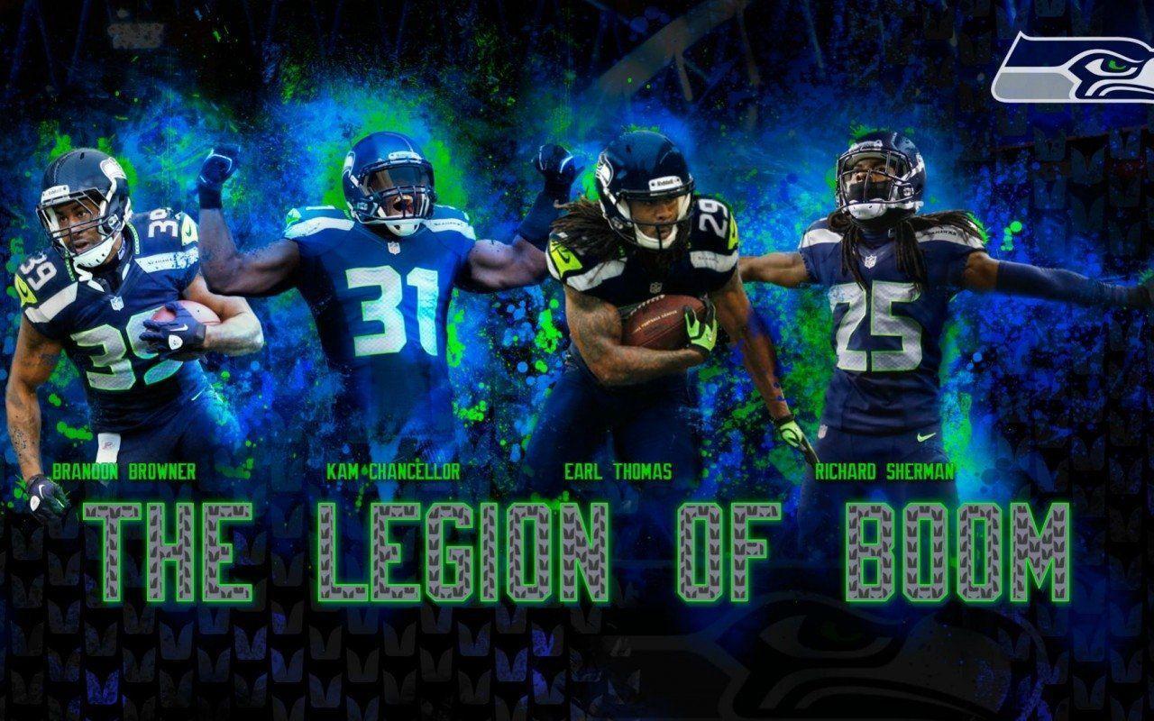 Seattle Seahawks Legion of Boom, 1280x800 HD, PC Desktop
