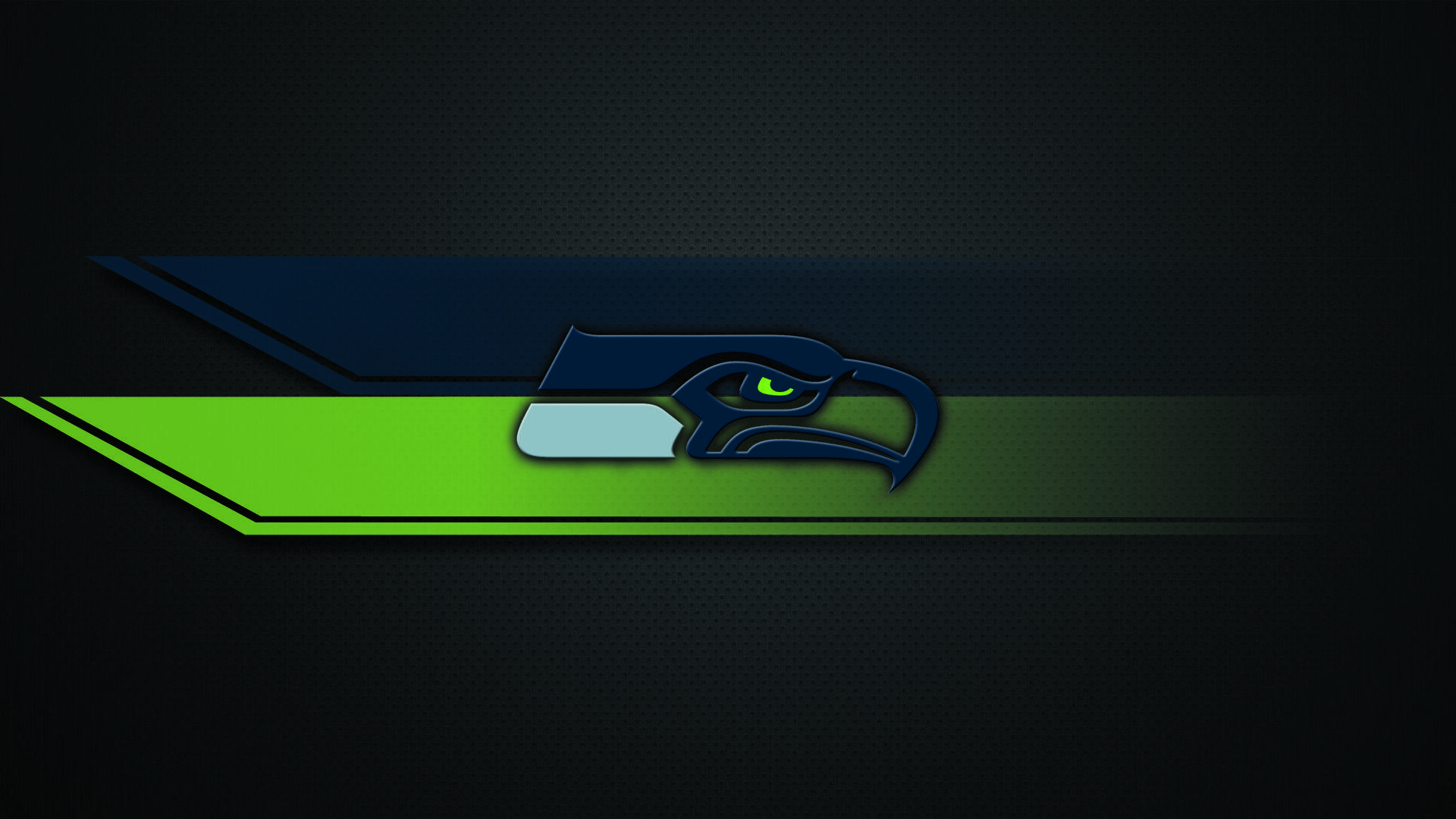 Logo Seattle Seahawks stilizzato, 1920x1080 Full HD 1080p, PC