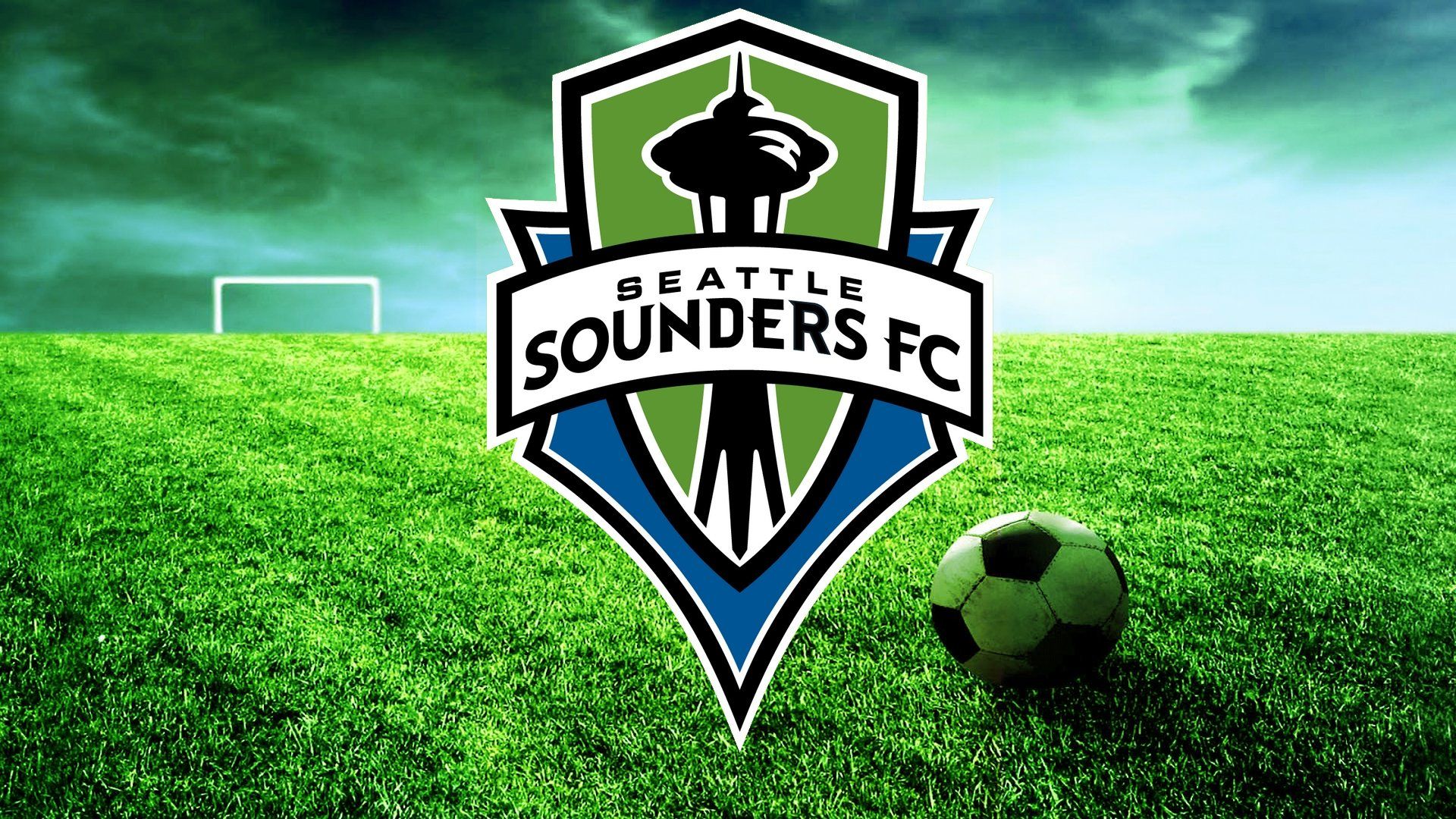 Logo Seattle Sounders FC calcio, 1920x1080 1080p, PC