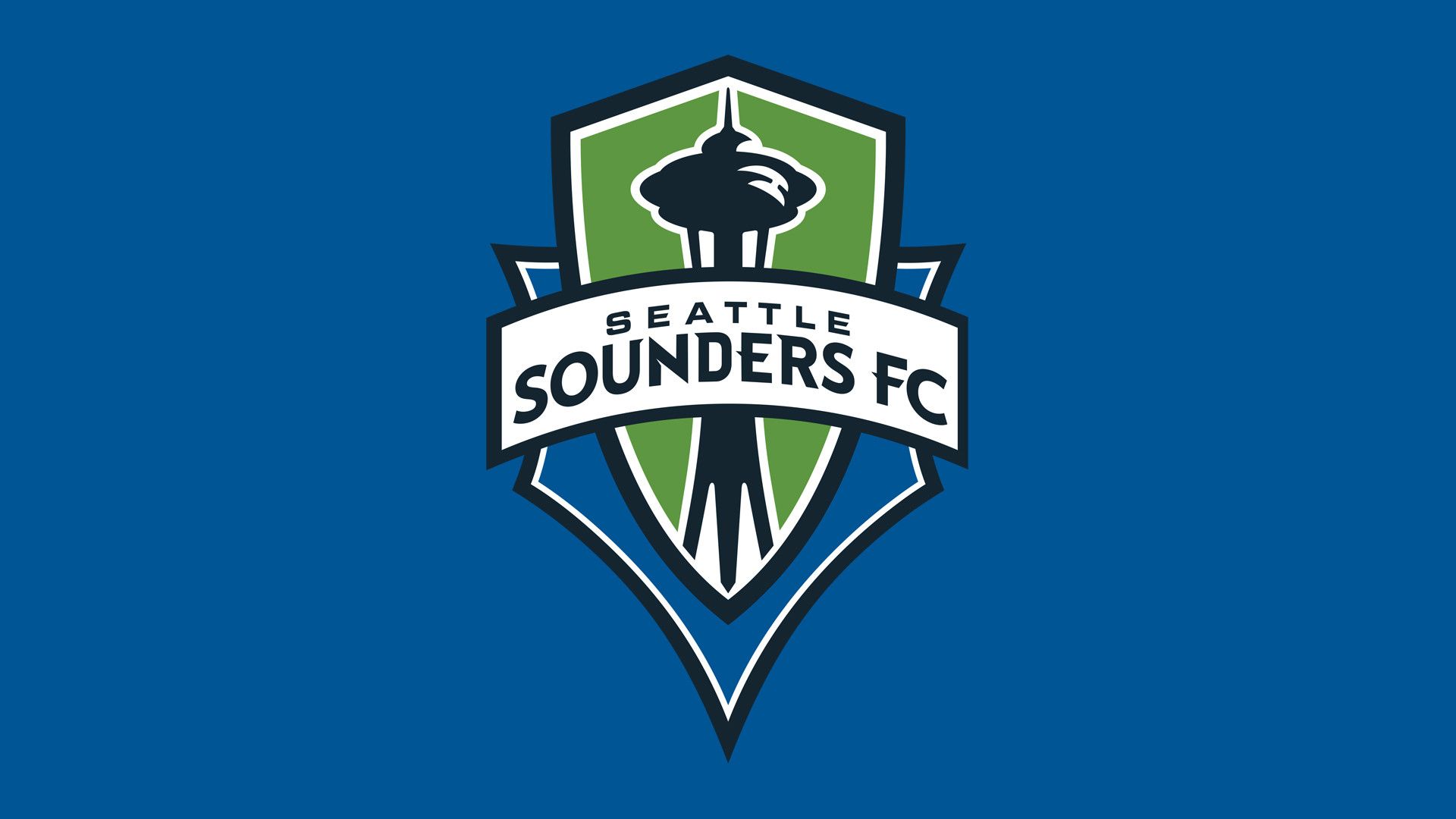 Logo Seattle Sounders FC, MLS, 1920x1080 Full HD 1080p, Laptop