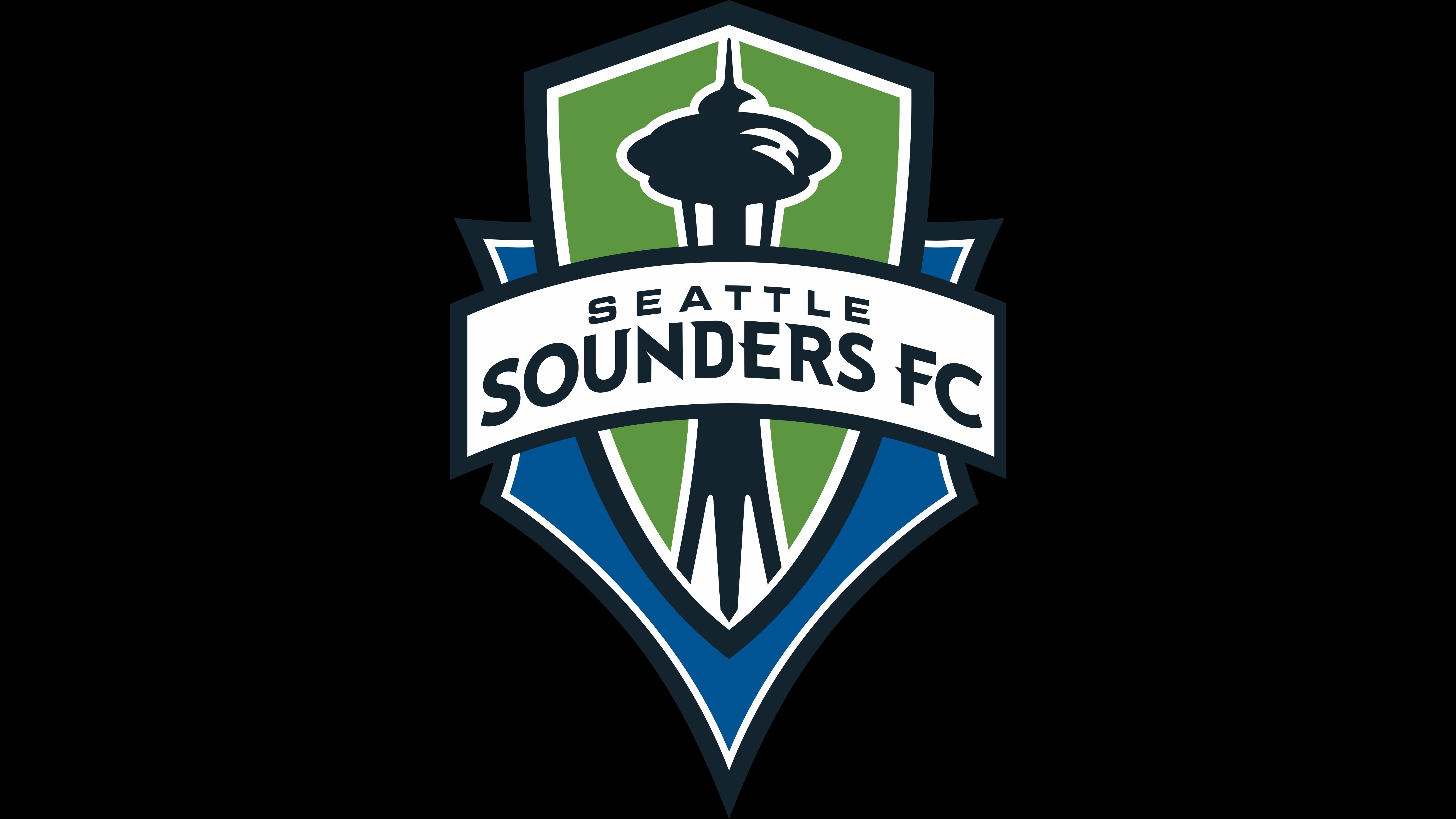 Logo Seattle Sounders FC, calcio, 5230x2941 4K Ultra HD, Monitor 4K