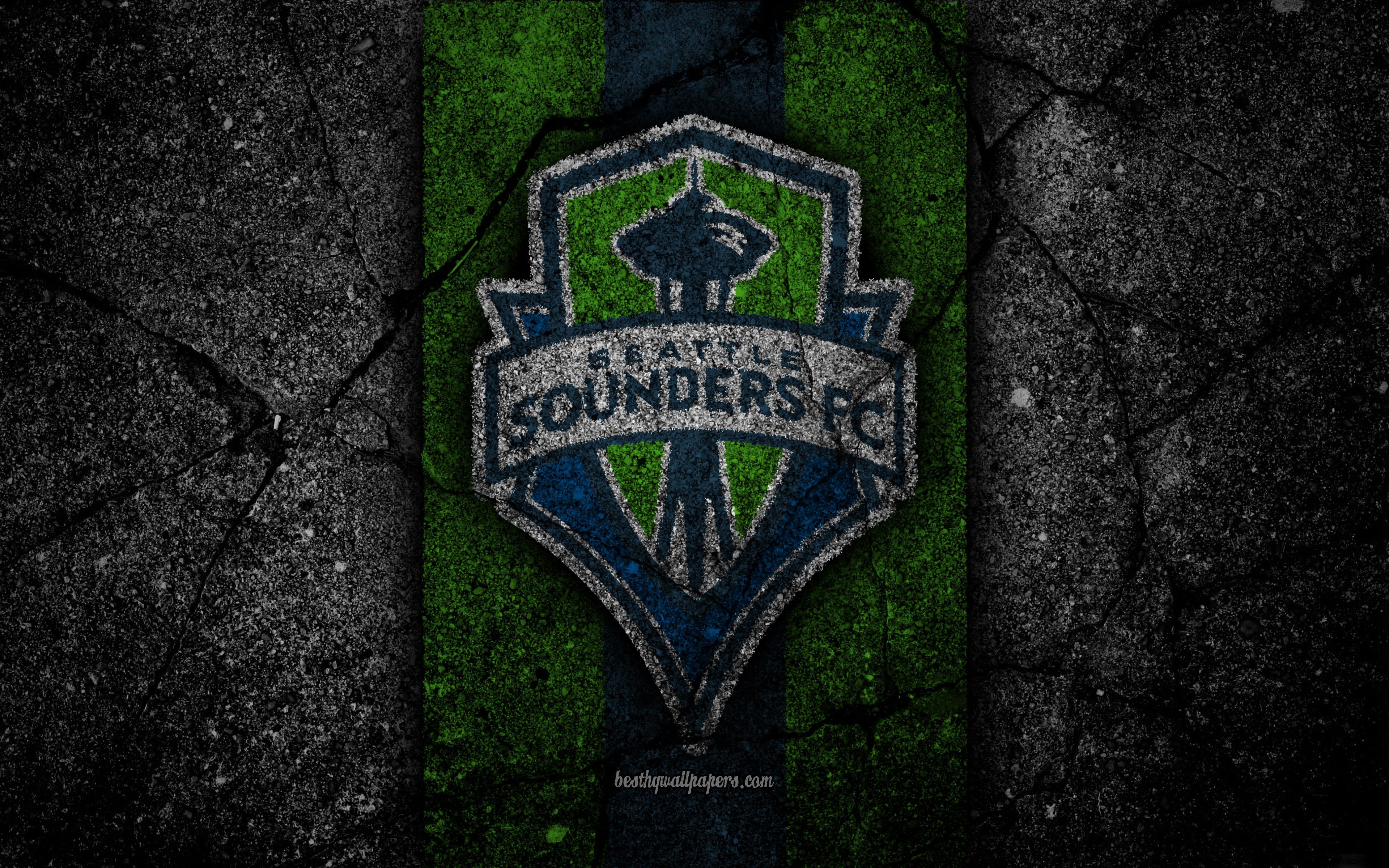 Logo Seattle Sounders FC calcio, 3840x2400 4K Ultra HD, Smart TV 4K