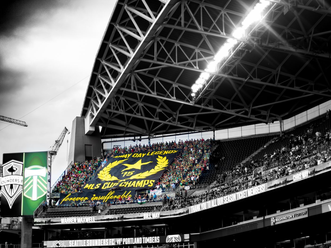 Logo Seattle Sounders FC, 1920x1080 Full HD 1080p, PC Desktop