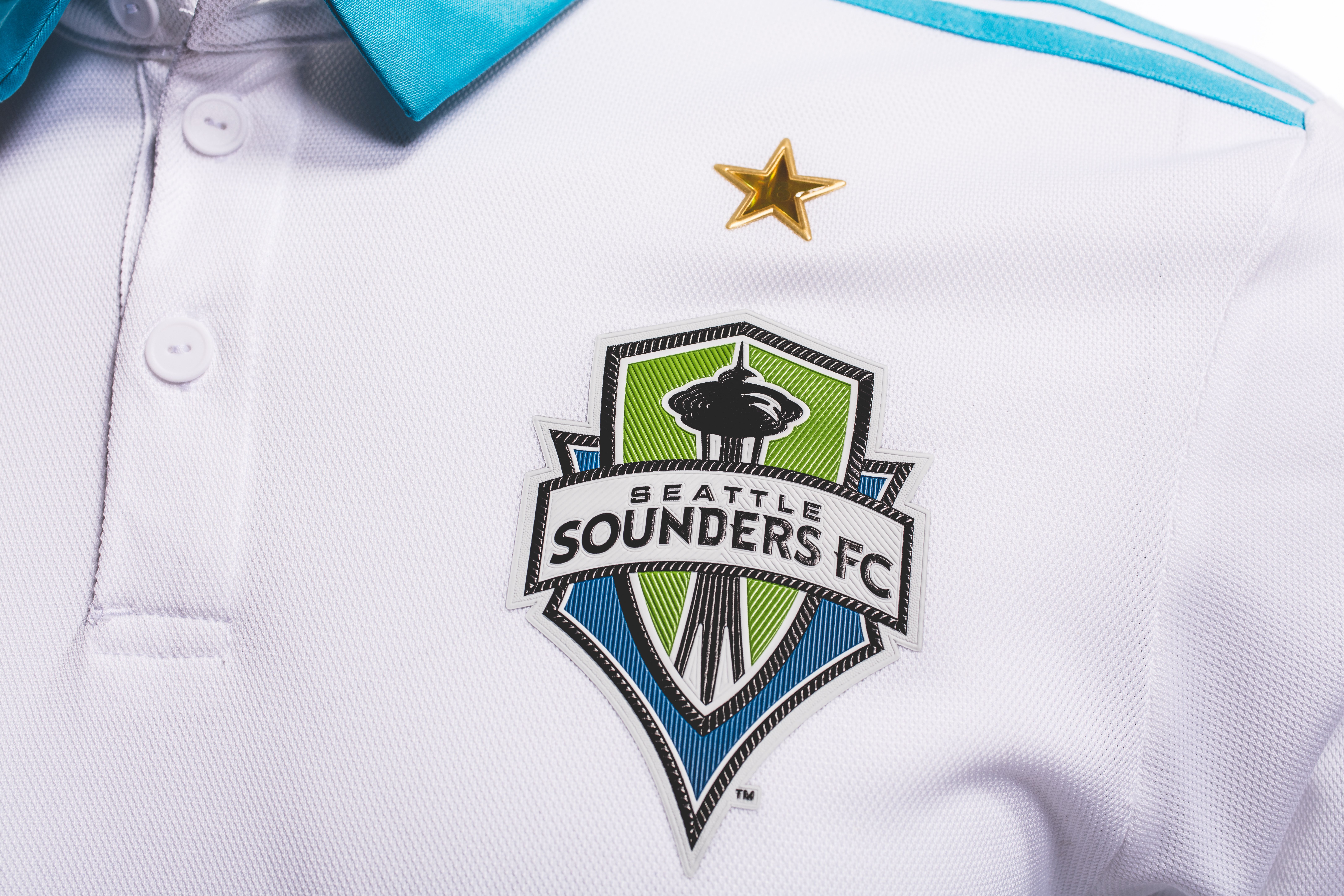 Maglia Seattle Sounders FC bianca, 8688x5792 4K Ultra HD, Smart TV 4K