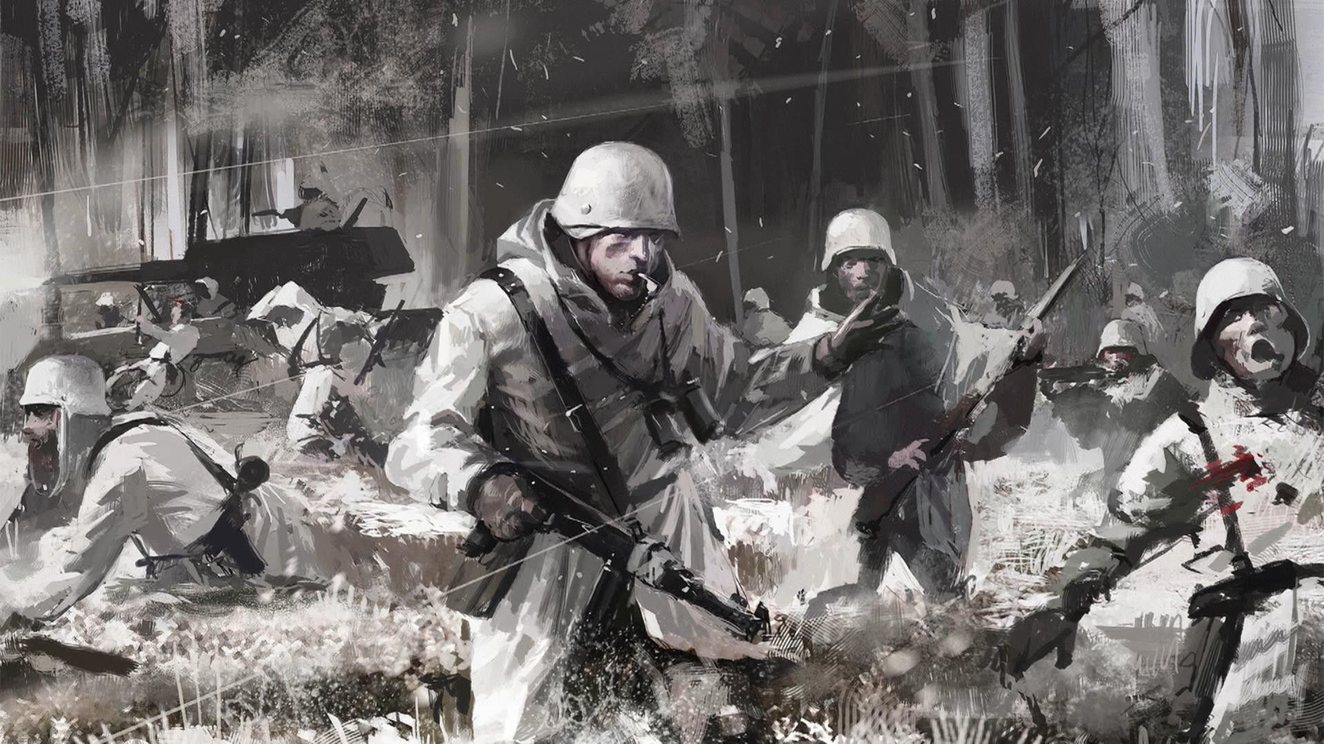 Elicotteri militari e soldati, 1280x720 720p, PC