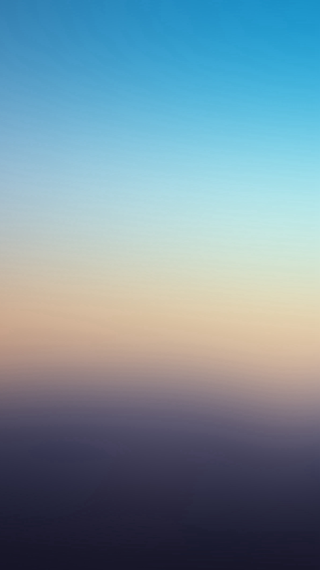 Gradiente cielo tramonto sfocato, 1080x1920 Verticale, Mobile