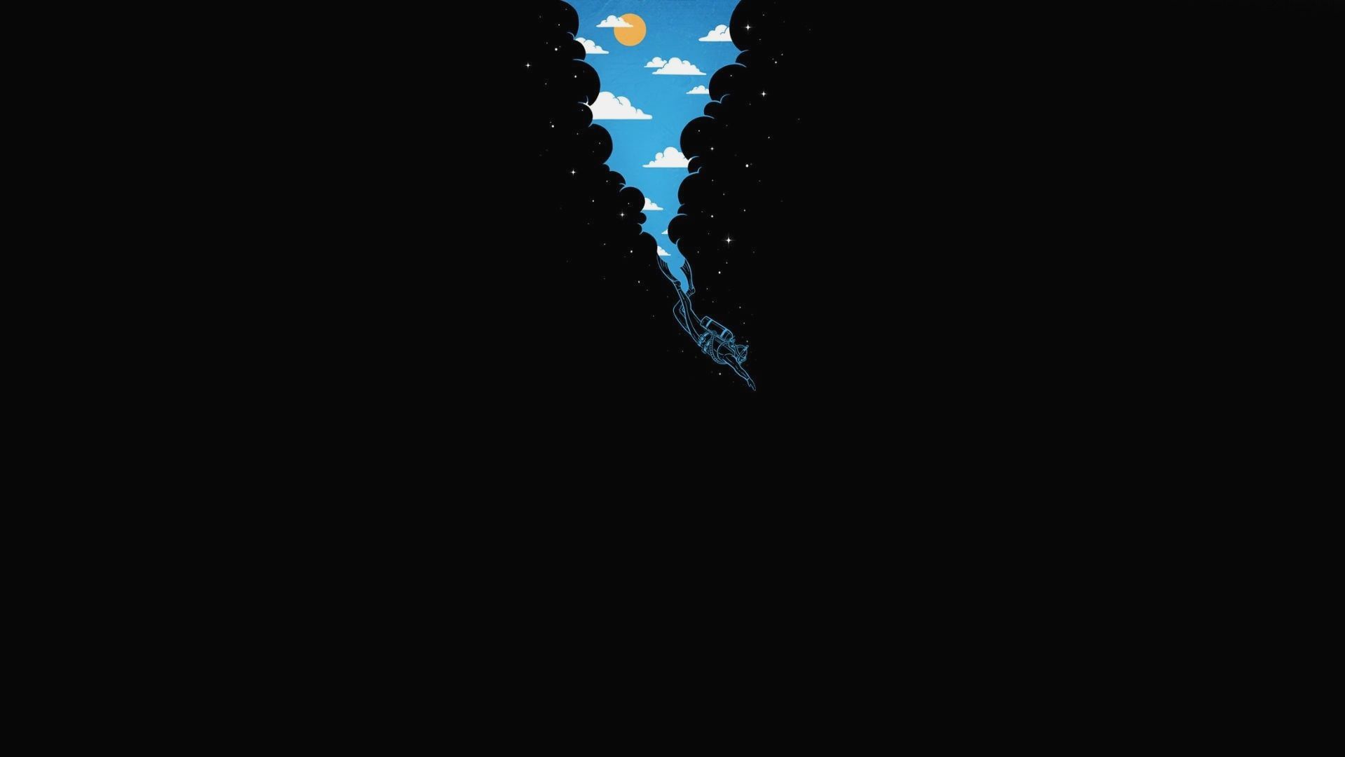 Texture astratta blu semplice, 1080x1920 Verticale, Mobile