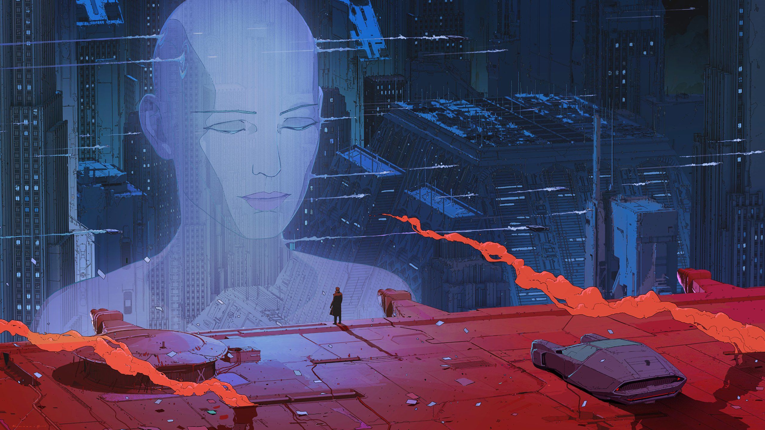Blade Runner 2049 ologramma Joi, 1920x1080 Full HD, Desktop
