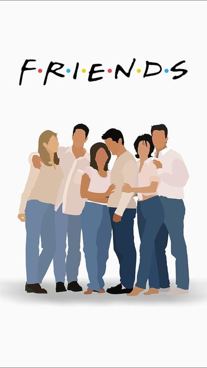 Personaggi serie TV Friends, 720x1280 Verticale, Mobile