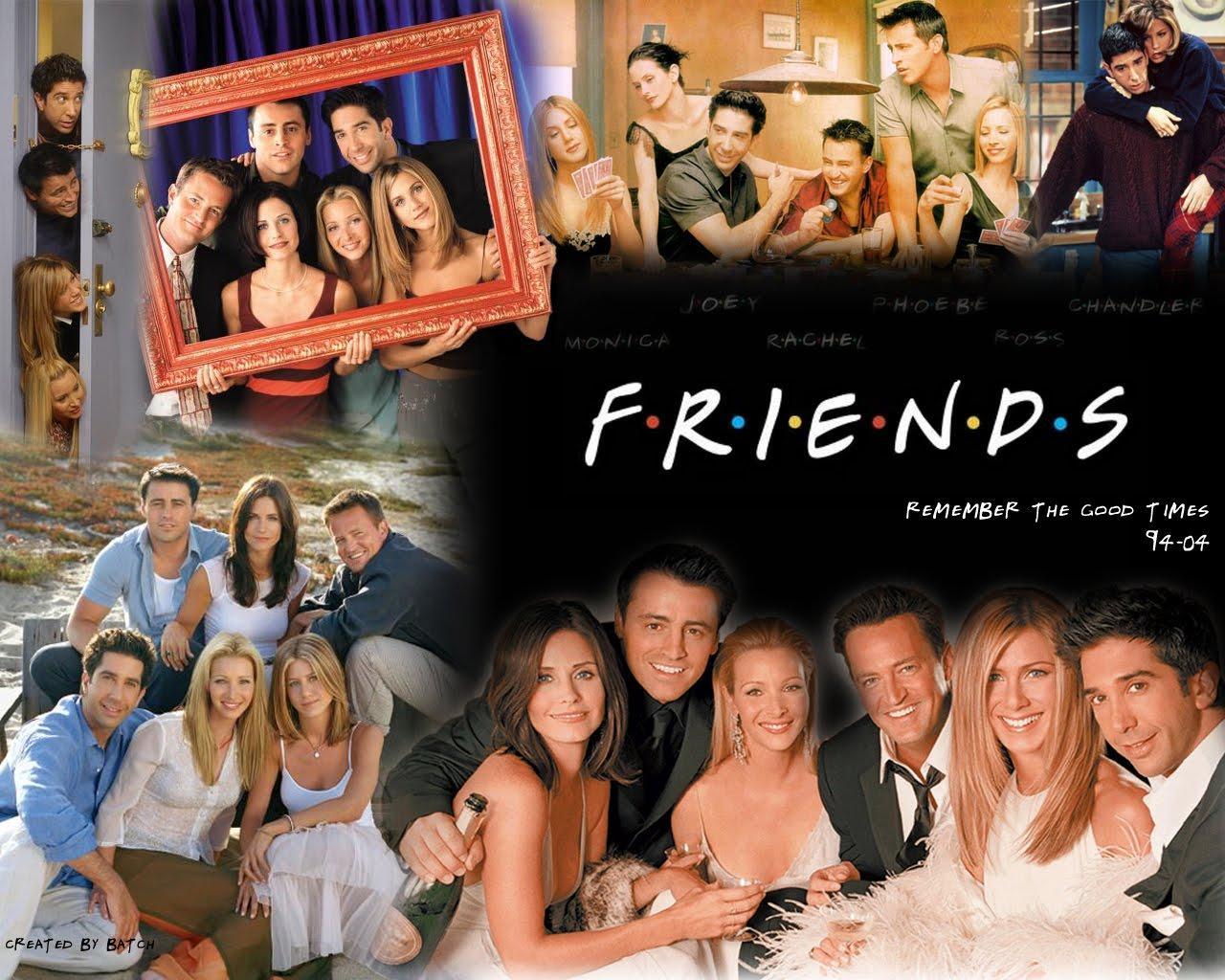 Friends serie Central Perk collage, 720x1280 Verticale, Telefono