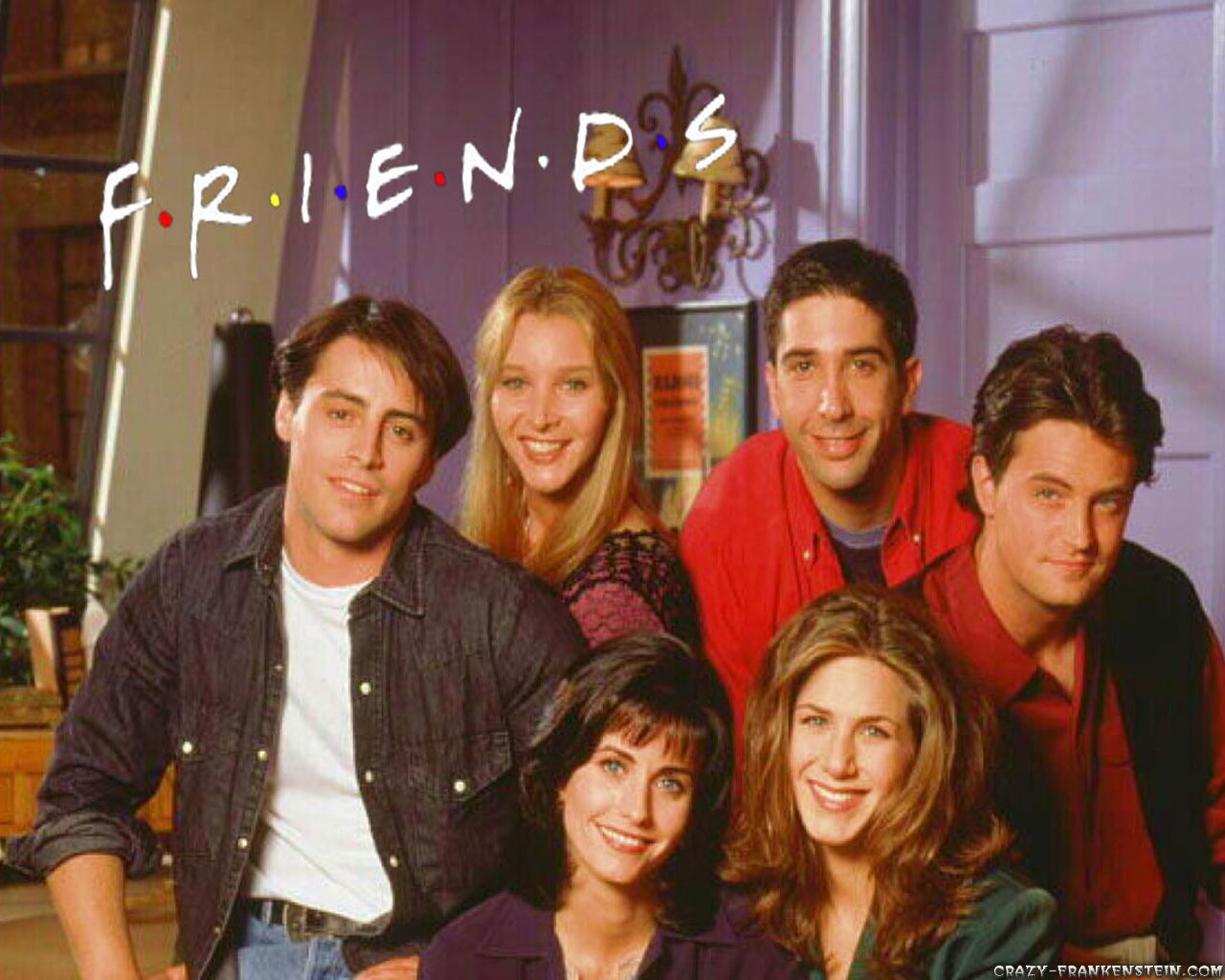 Cast serie TV Friends, 1280x1024 720p, PC