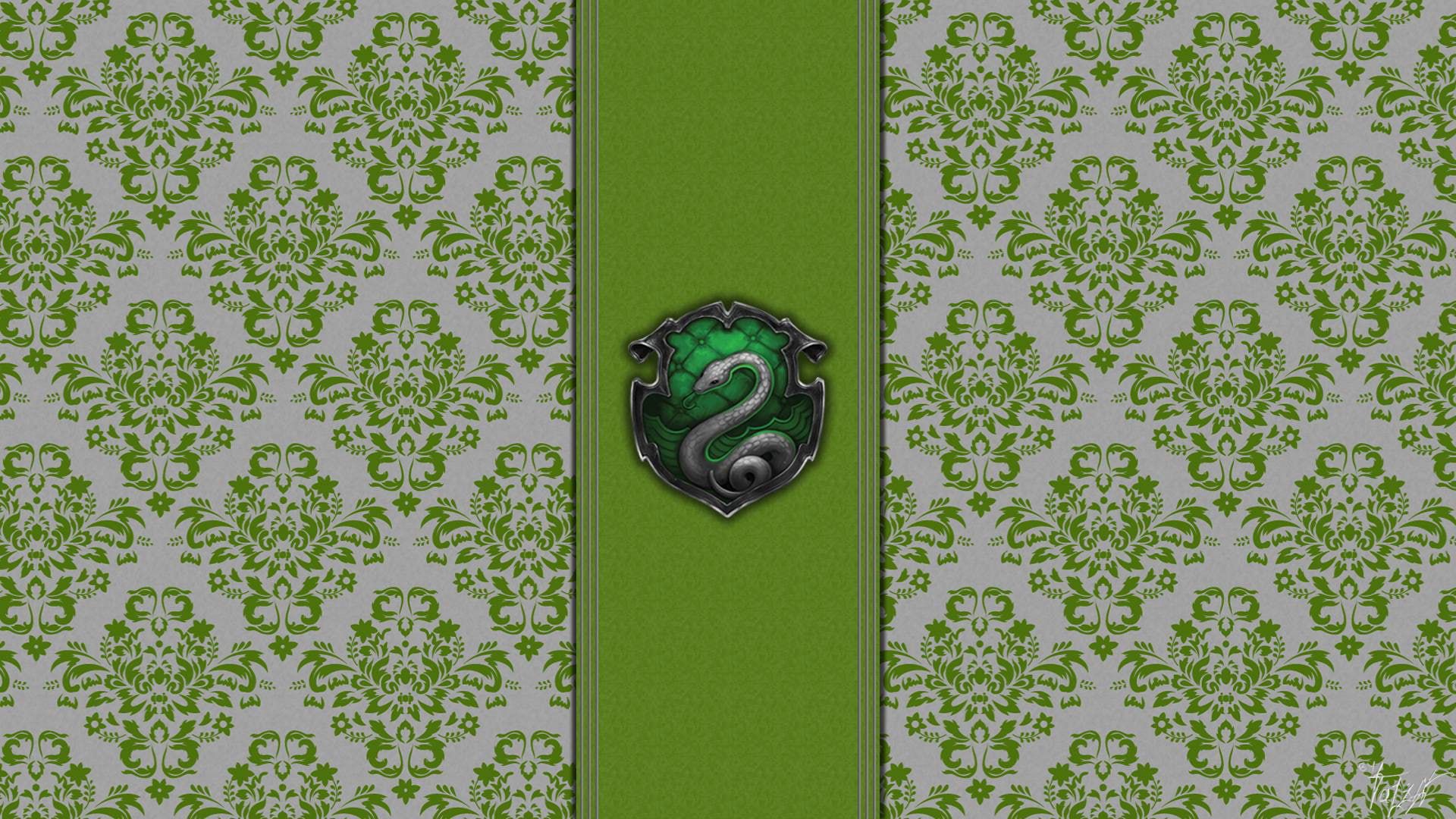 Stemma Serpeverde motivo damascato, 1920x1080 Full HD 1080p, Desktop