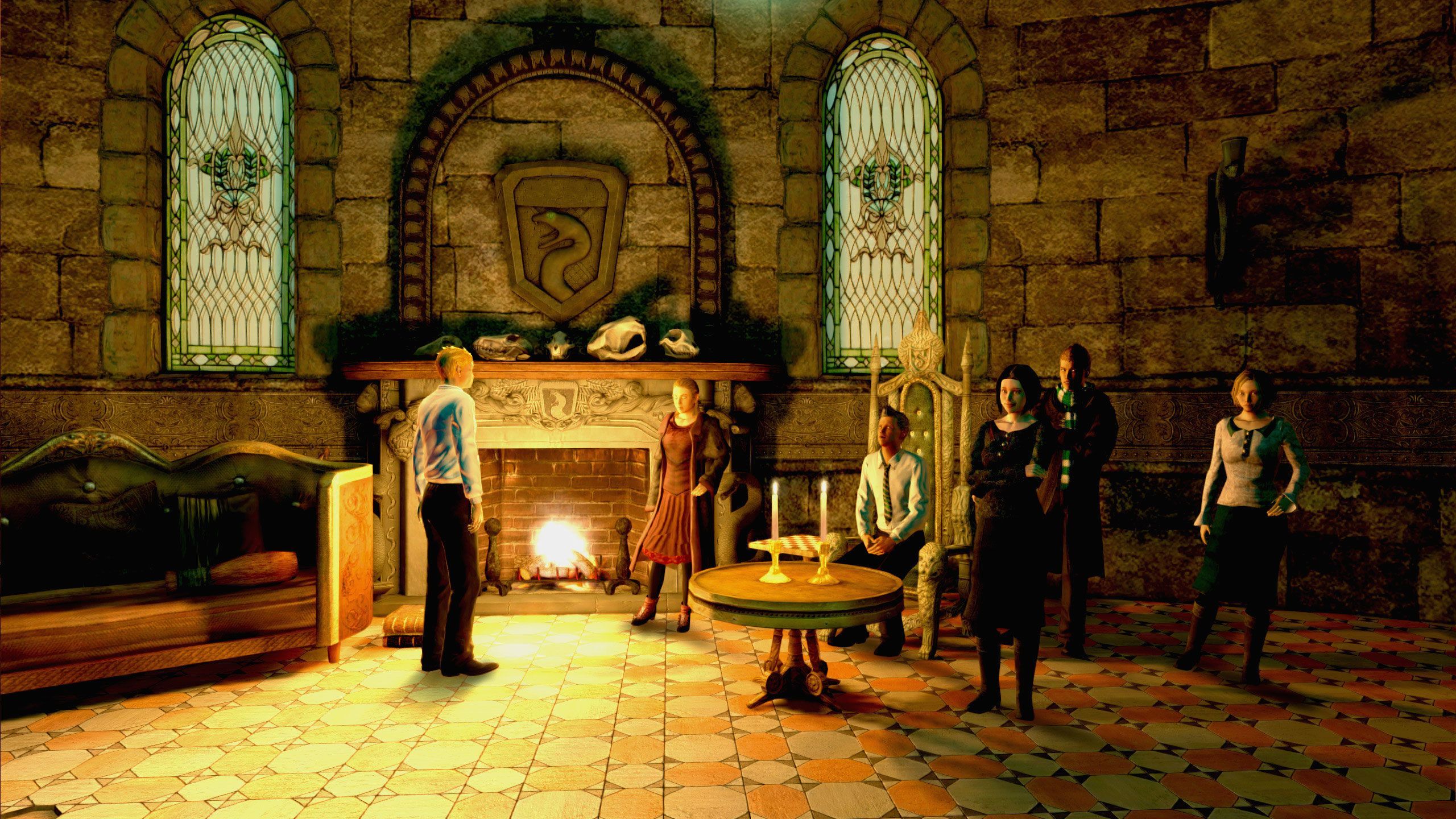 Sala Comune Grifondoro Hogwarts, 1920x1080 Full HD, PC Desktop