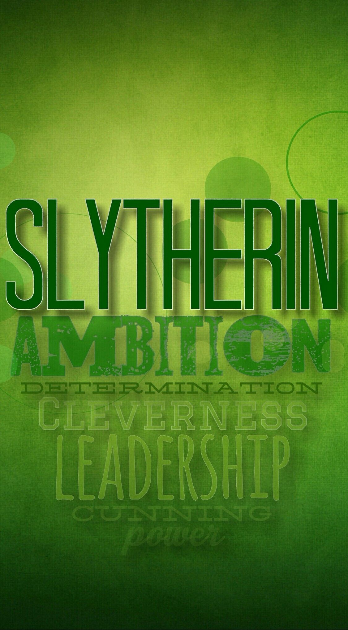 Slytherin Harry Potter verde, 1125x2036 Verticale, Mobile