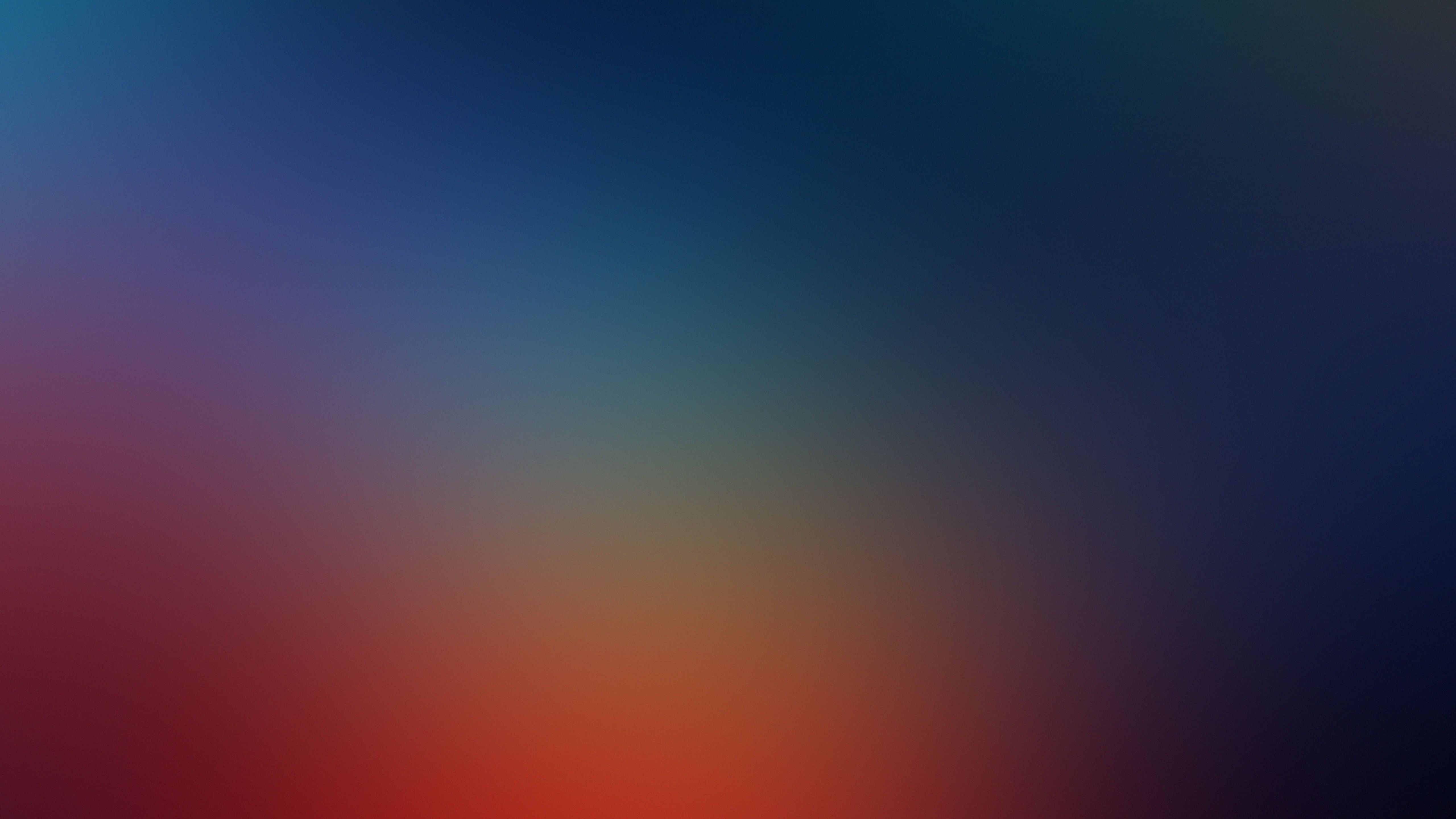 Sfondo sfocato blu arancione, 5120x2880 4K Ultra HD, Monitor 4K