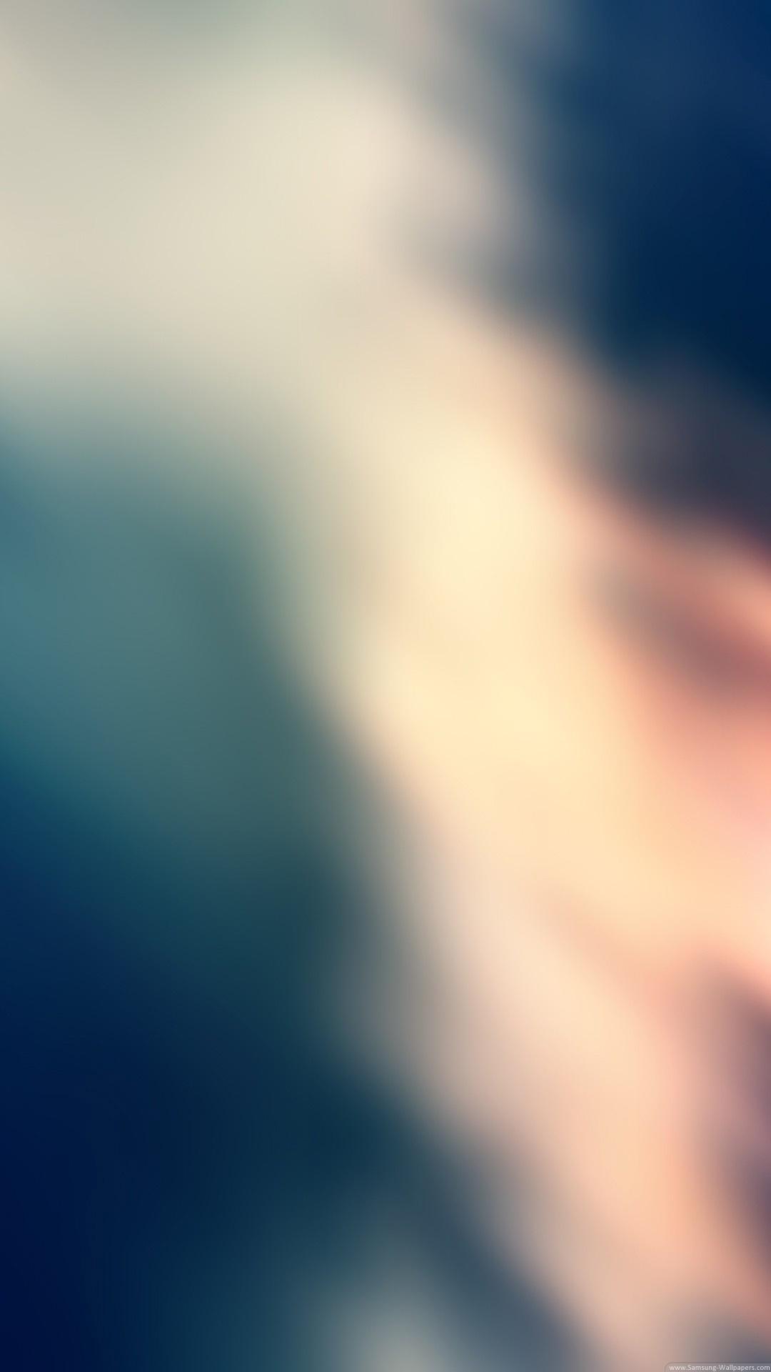 Sfocatura astratta blu e beige, 1080x1920 Verticale, Mobile