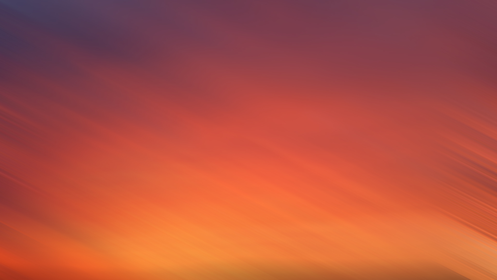 Sfocatura gradiente arancione tramonto, 1920x1080 1080p, PC