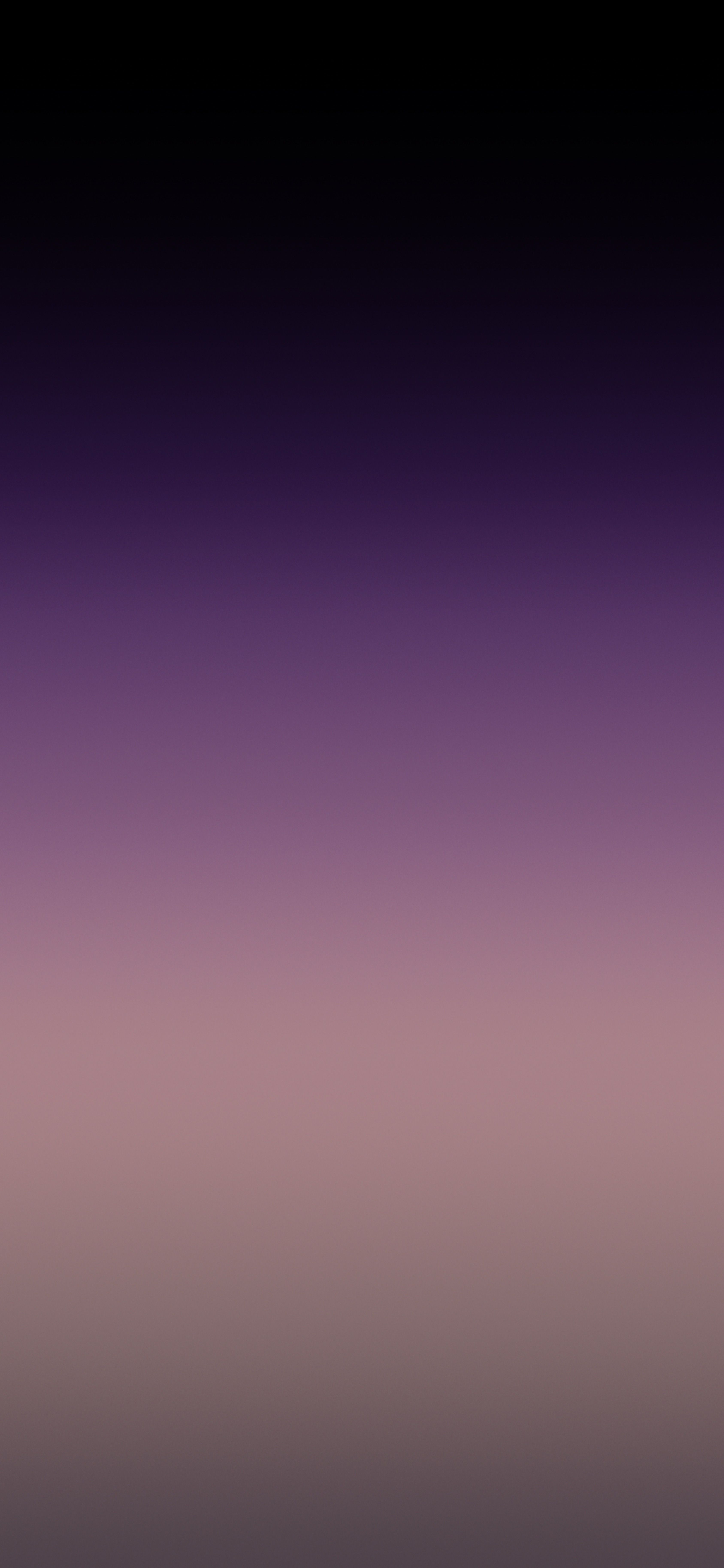 Gradiente viola nero minimale, 3375x7308 Verticale, iPhone Air