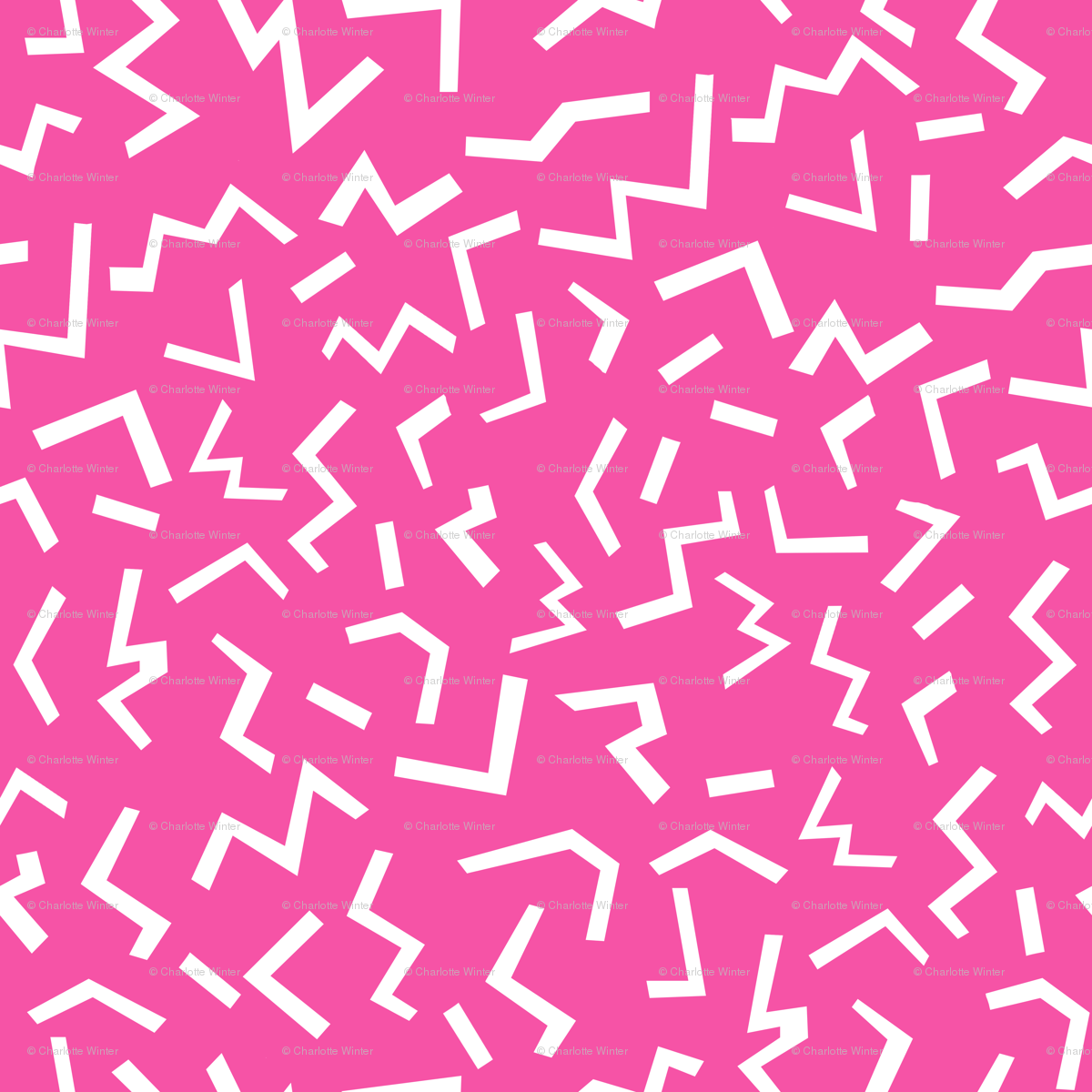 Forme zigzag stile memphis rosa, 1200x1200 HD, Laptop