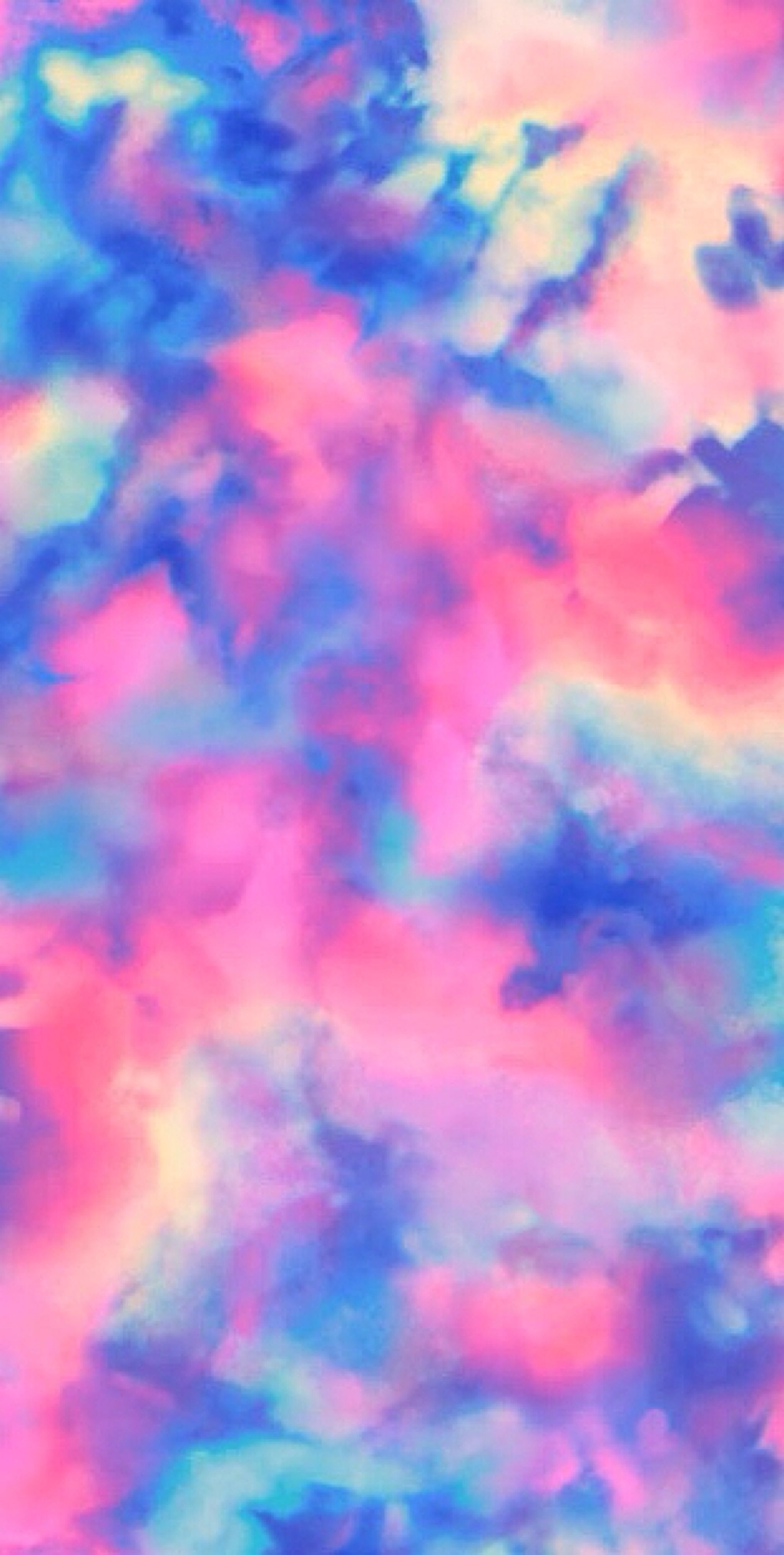 Sfondo tie dye pastello colorato, 2048x4060 Verticale, Android