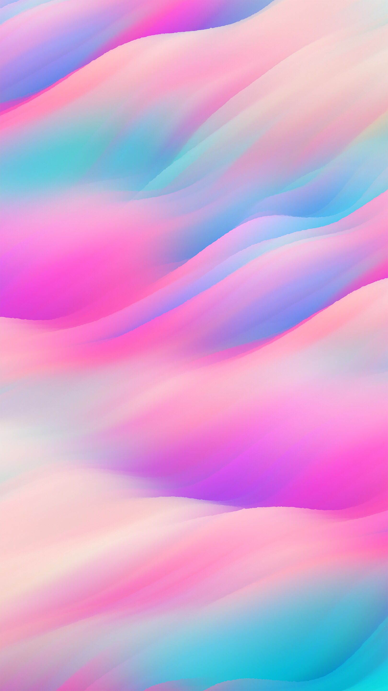 Sfumature astratte rosa e blu, 1620x2880 Full HD Verticale, Smartphone