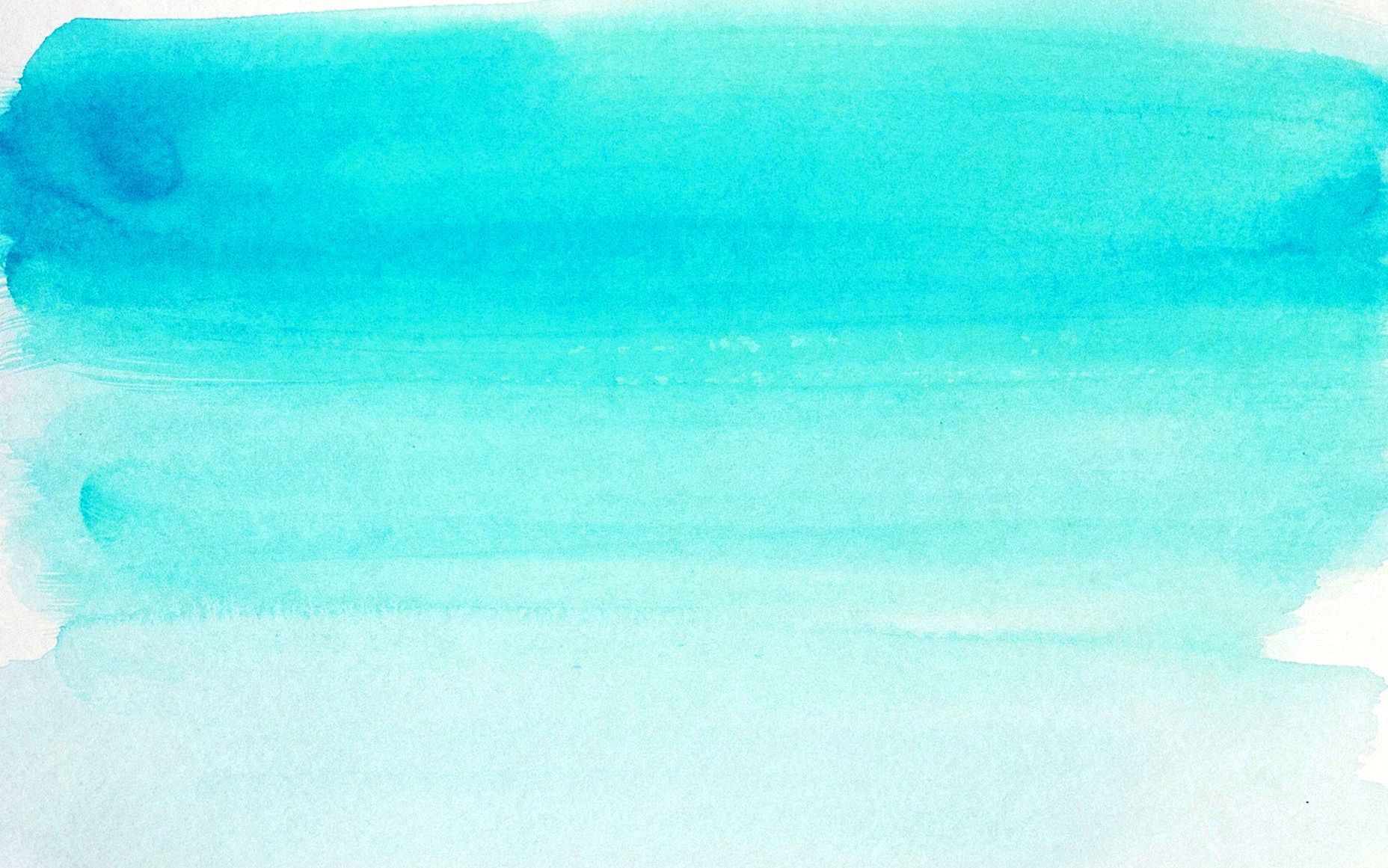 Acquerello sfumato azzurro turchese, 1856x1161 900p, Desktop