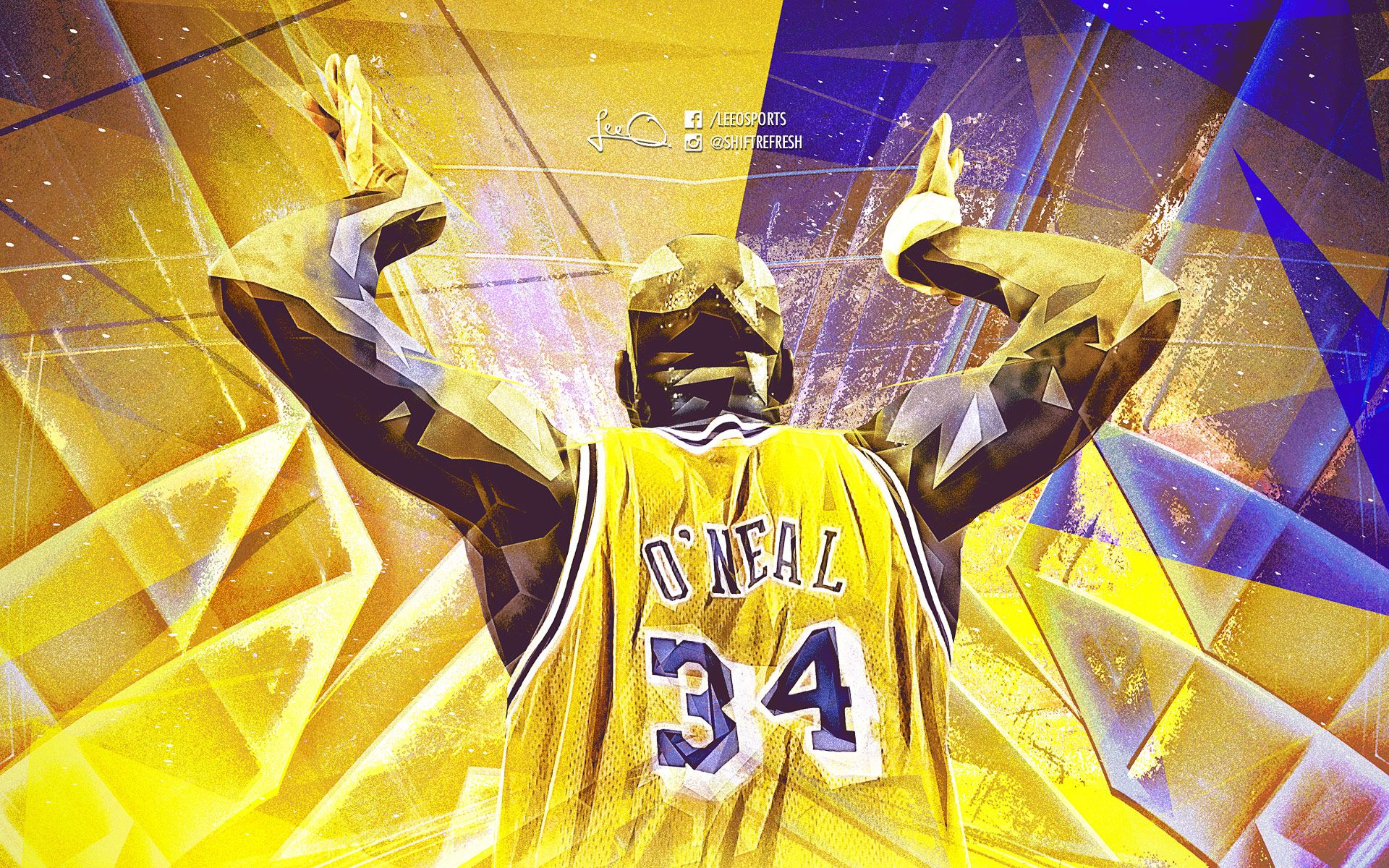 Shaquille O'Neal carta NBA 2K19, 1920x1080 1080p, PC Desktop