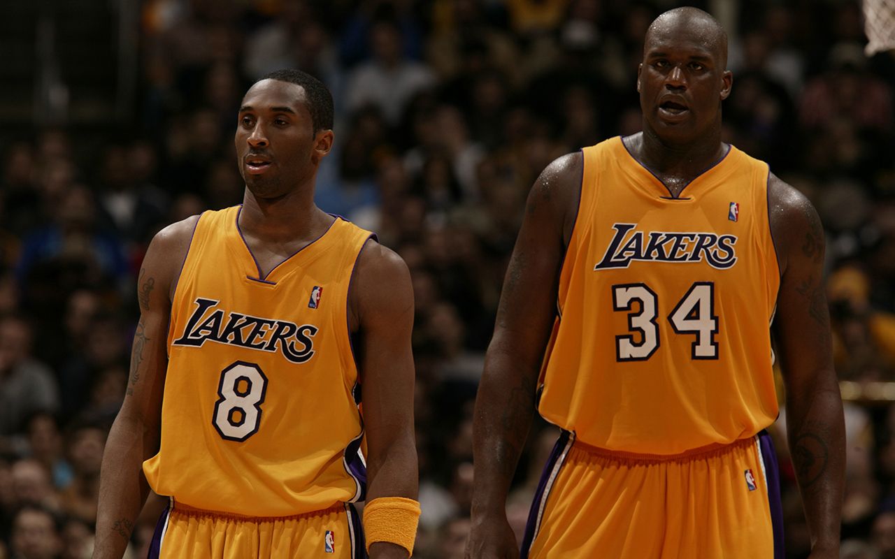 Kobe e Shaq Lakers, Los Angeles Lakers, 1280x800 HD, Desktop