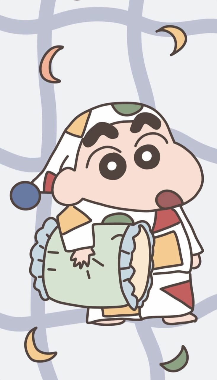 Shin-chan pigiama luna, 733x1280 Verticale, Mobile