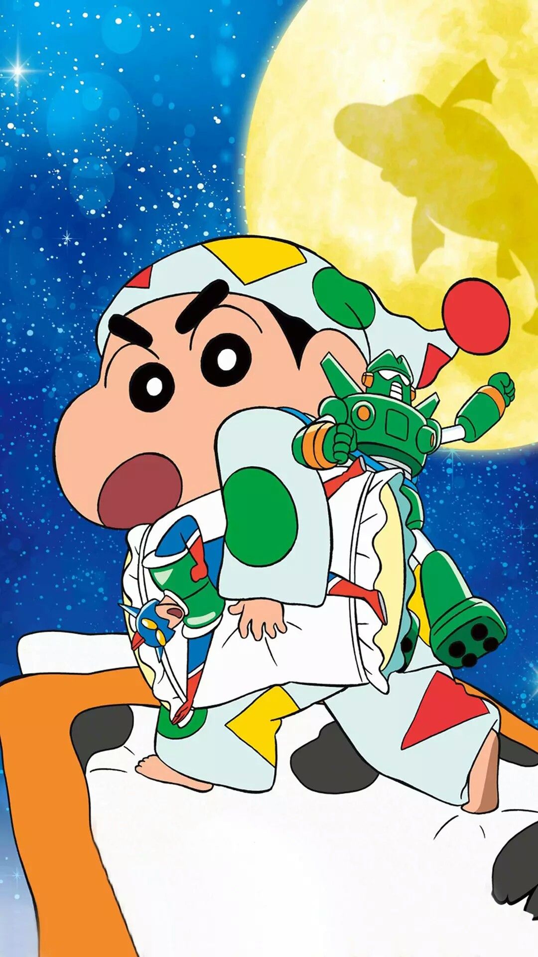 Shin-chan con costume astronauta, 1080x1920 Verticale, Samsung Galaxy