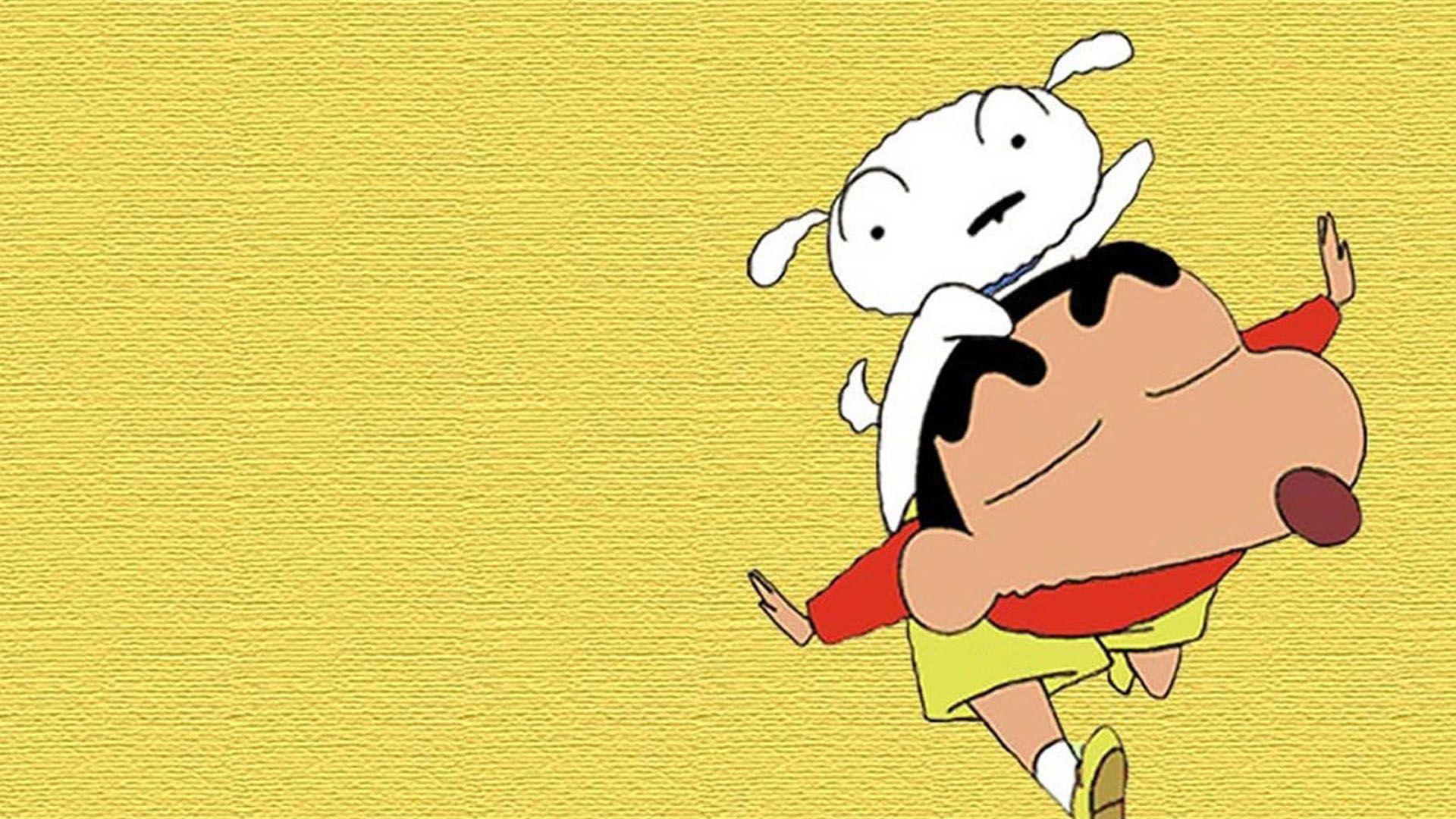 Shin-chan con cane Shiro, 1920x1080 Full HD, Desktop