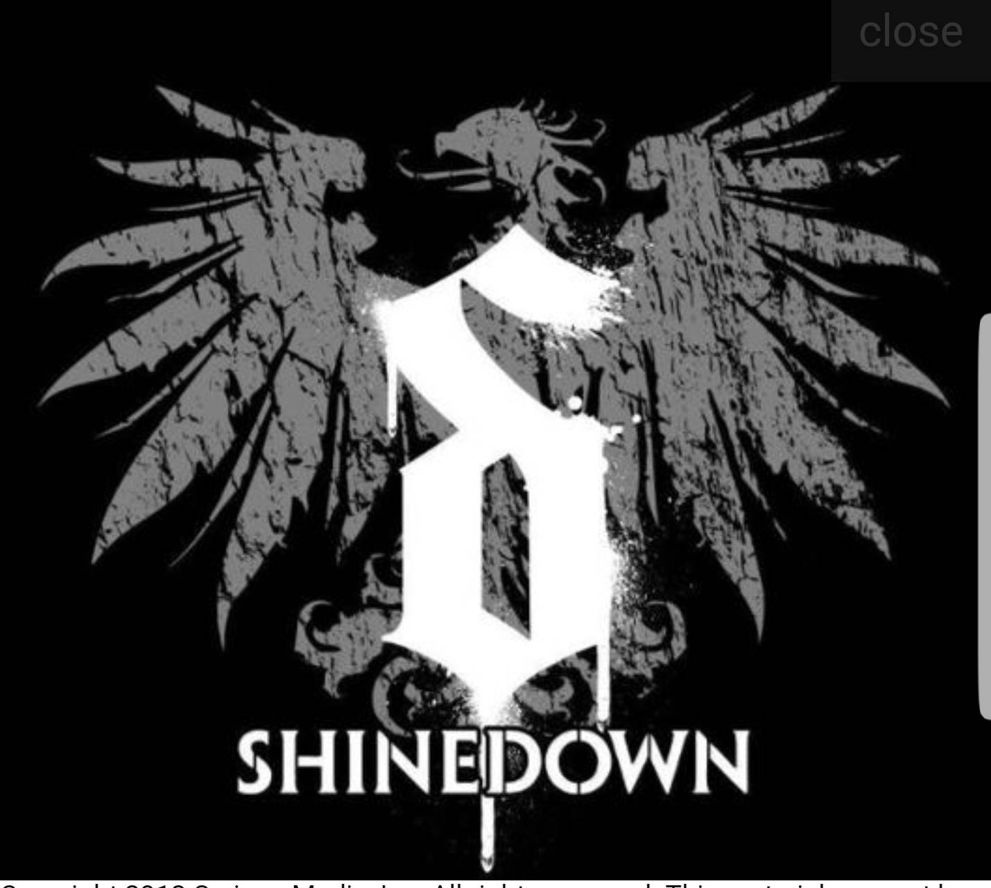 Logo Shinedown con ali, 2800x2100 2K+, Desktop