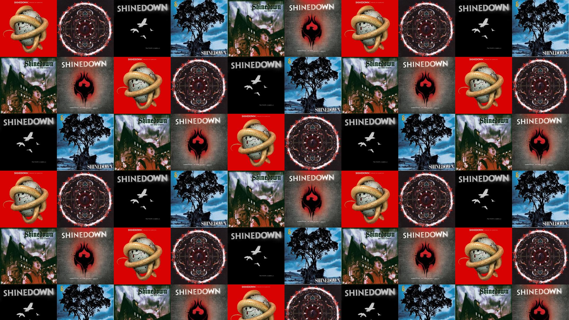 Banda rock Shinedown in nero, 1920x1200 Full HD+ WUXGA, iMac