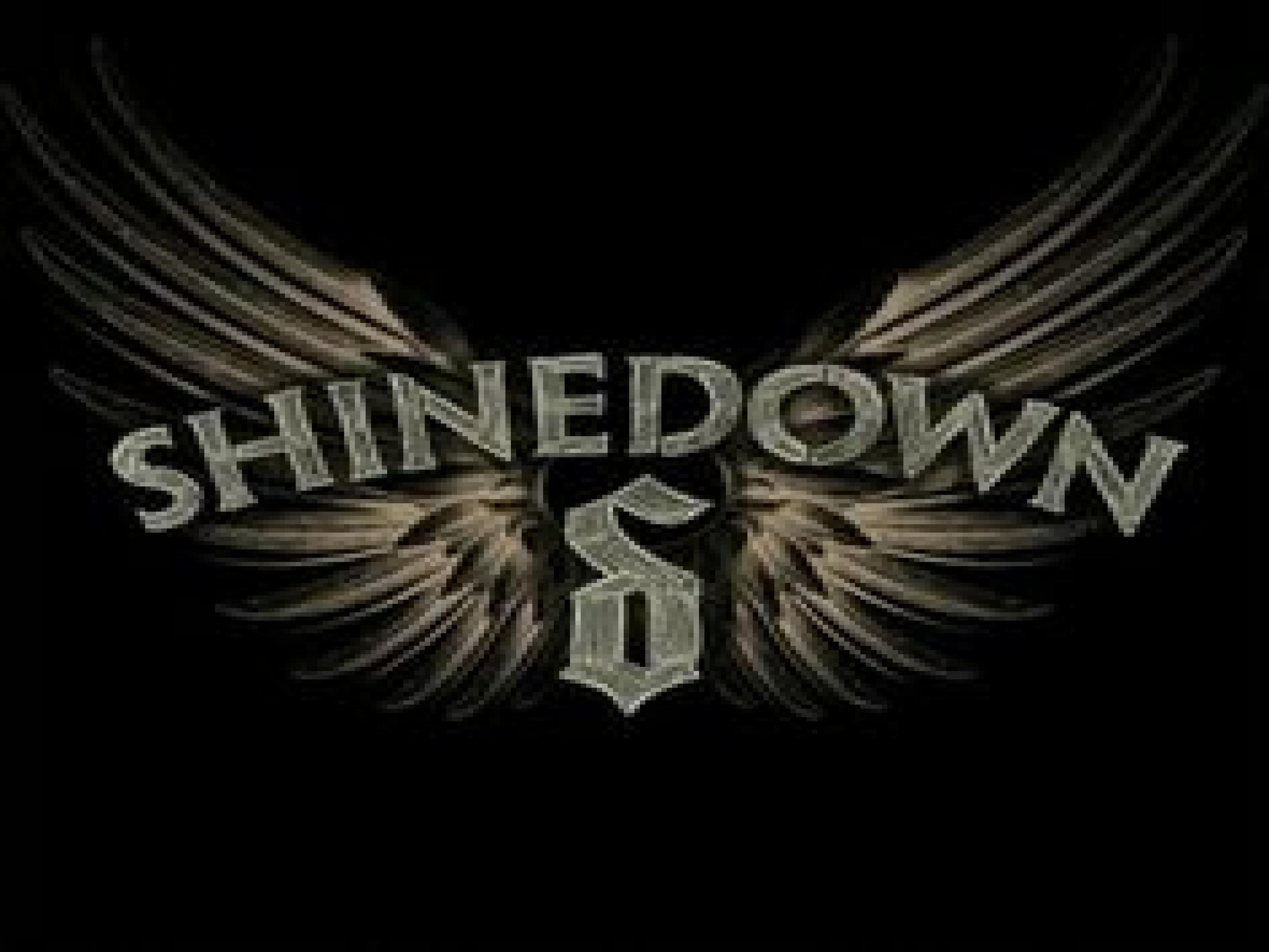 Corvo scuro, testo Shinedown, 1600x900 HD, PC