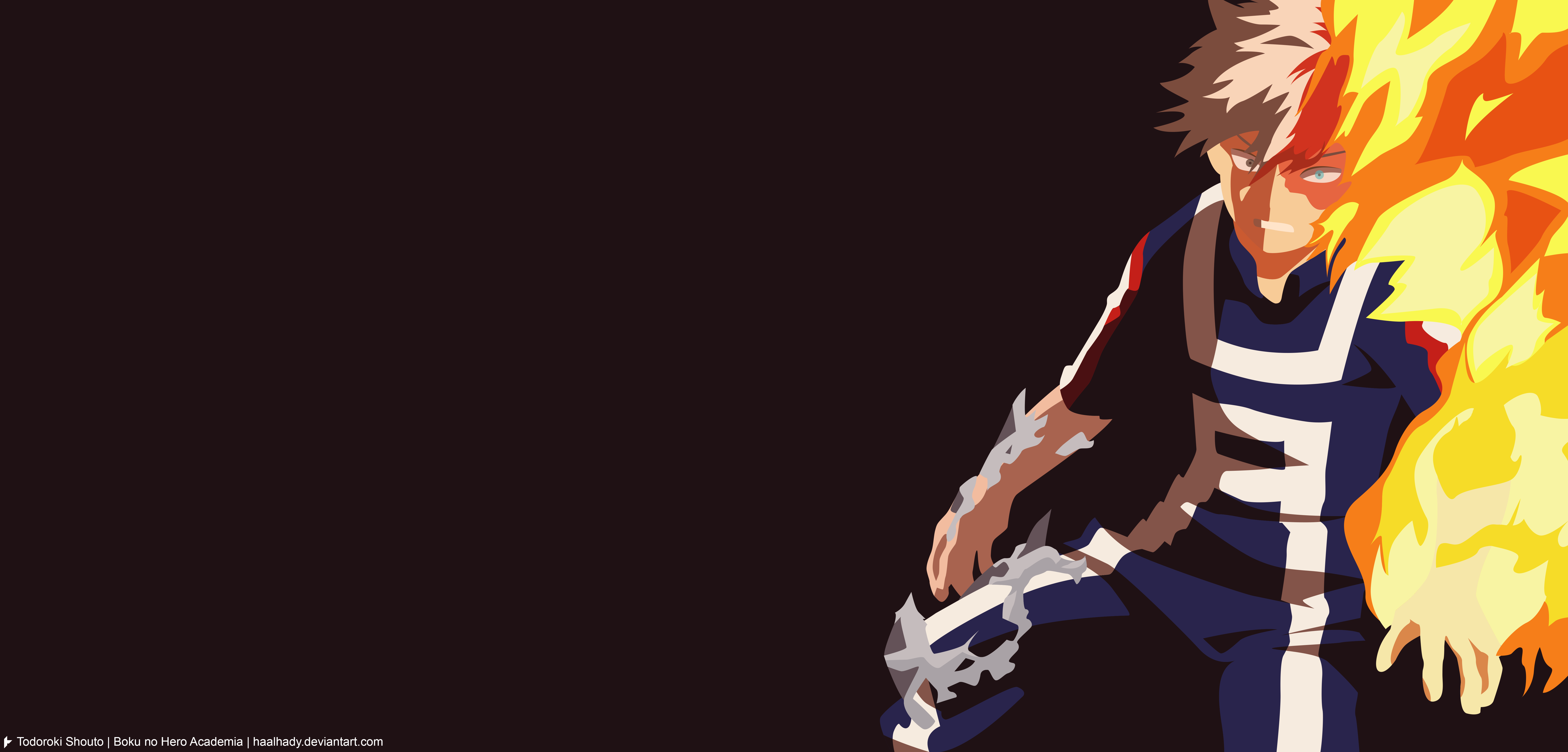 Shoto Todoroki fuoco e ghiaccio, 1002x1002 HD, PC
