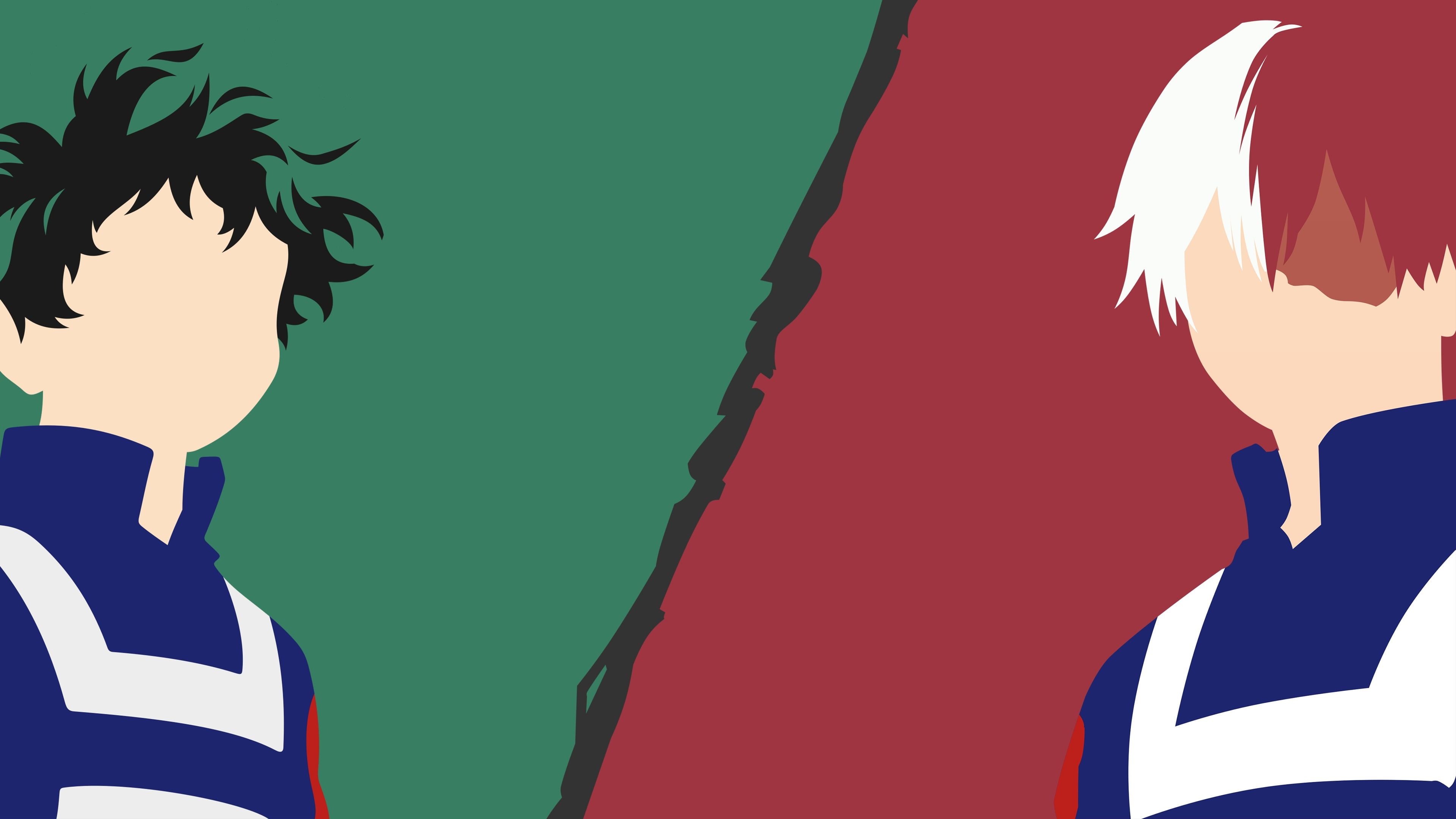 Shoto Todoroki, My Hero Academia, 7680x3682 4K, PC Desktop