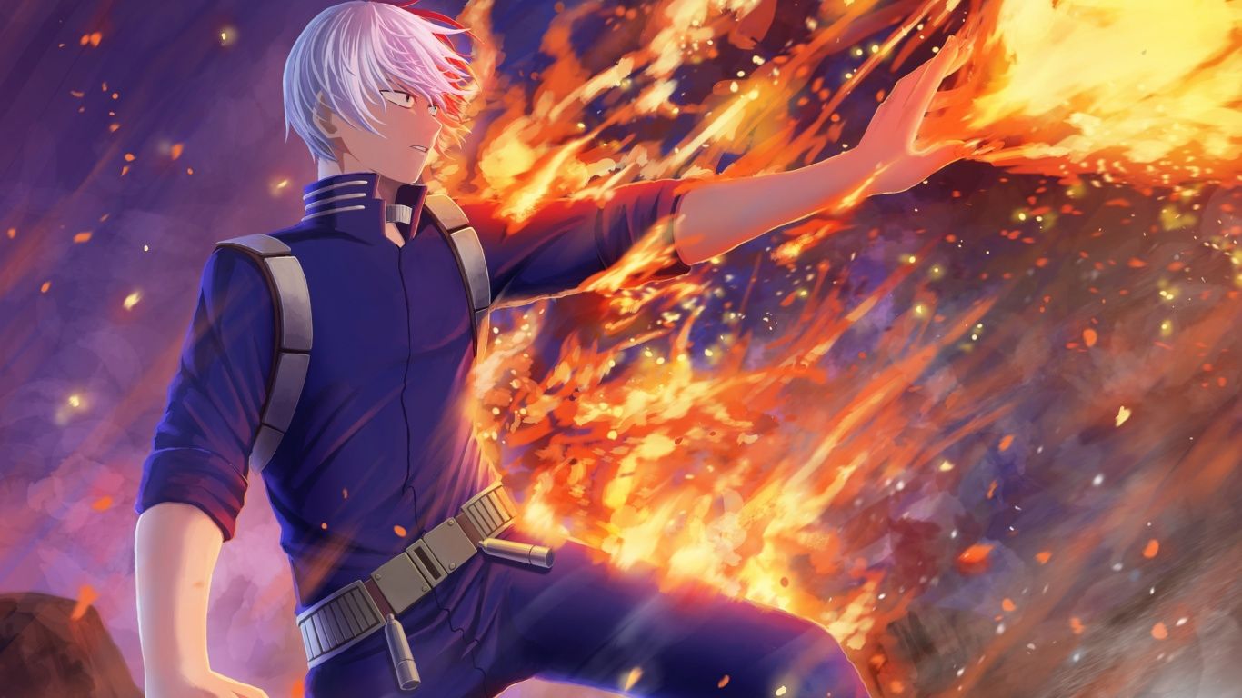 Shoto Todoroki, My Hero Academia, 1332x850 720p, PC