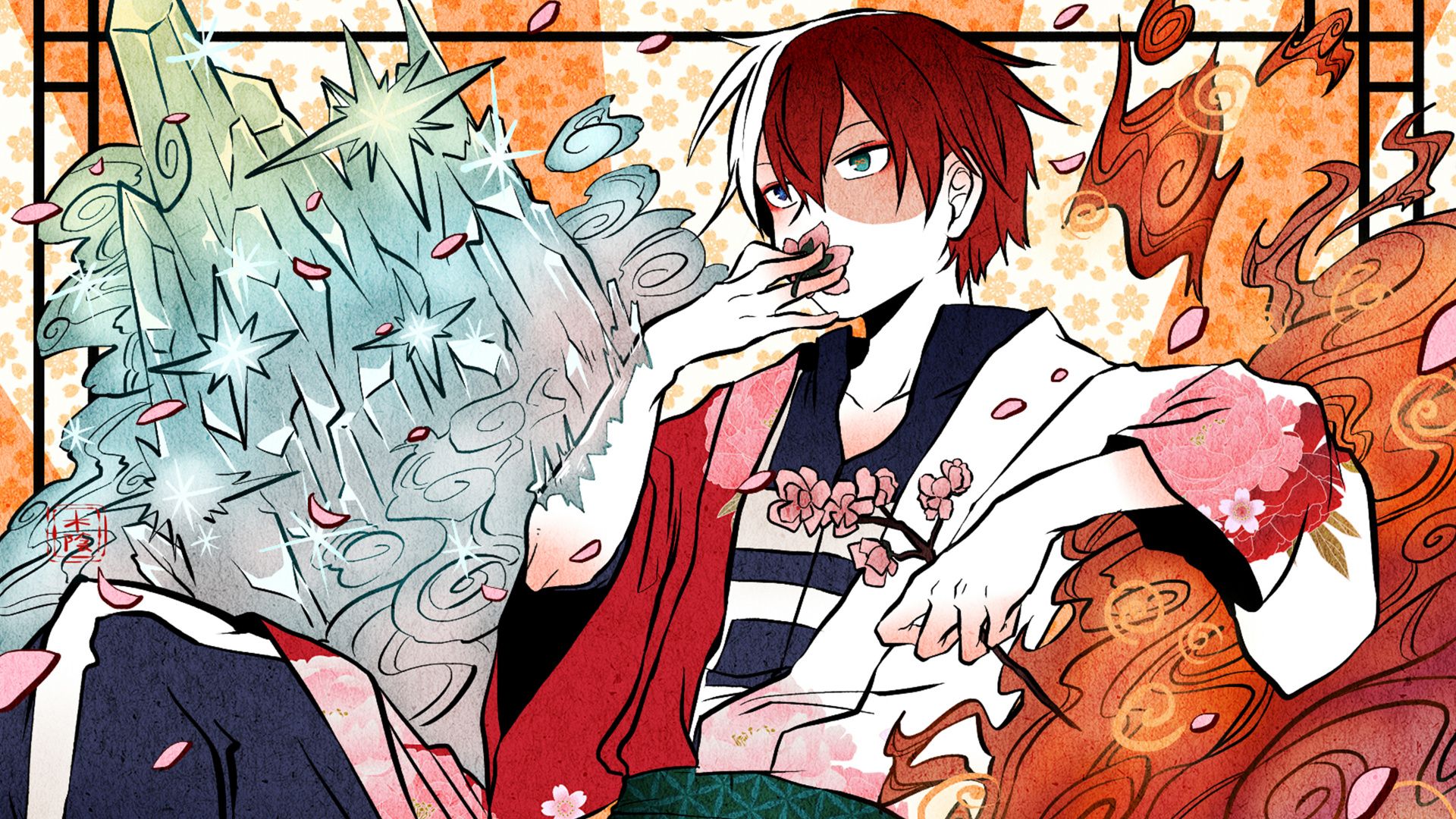 Shoto Todoroki anime, 2560x1600 2K+, Desktop