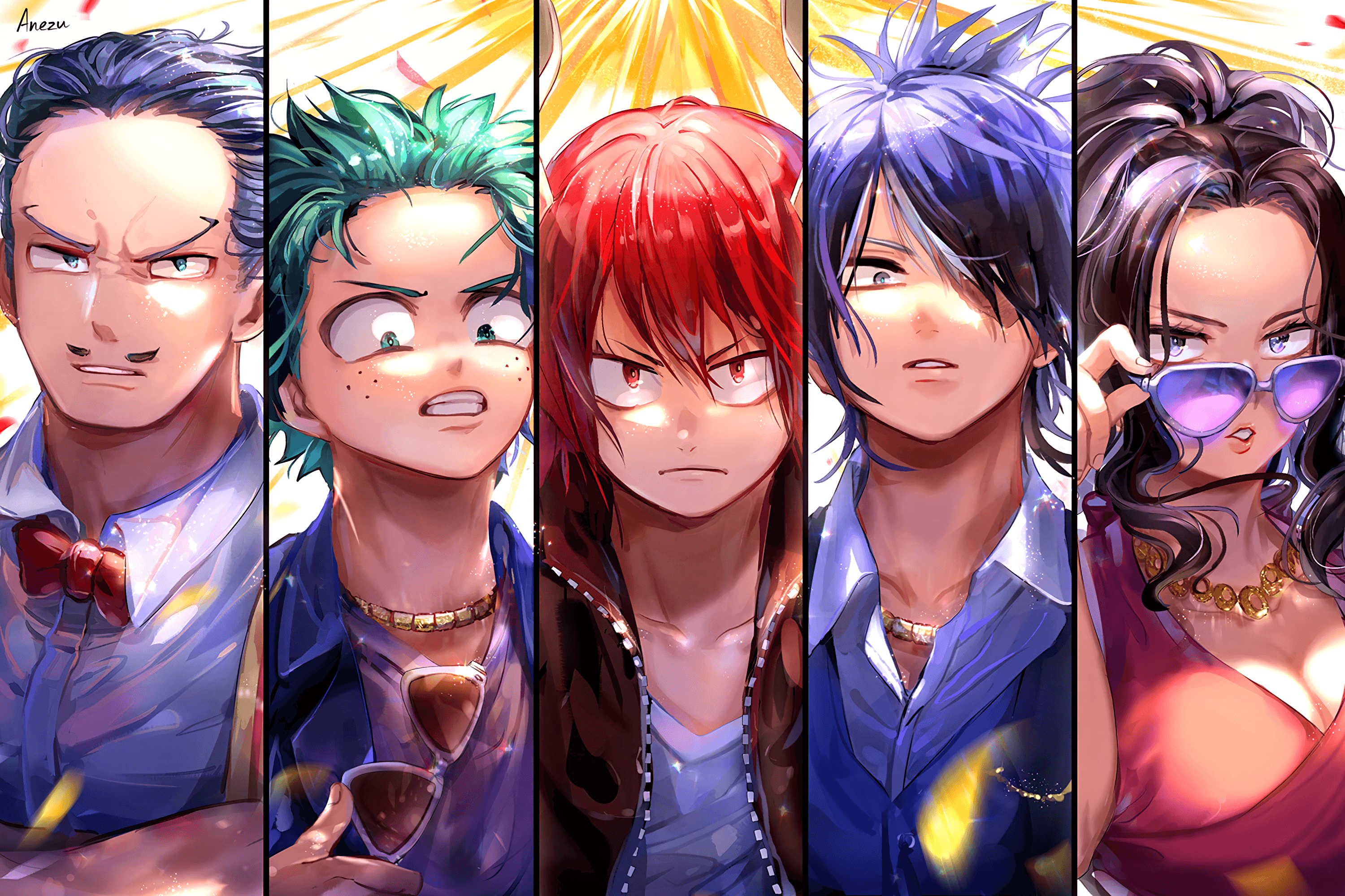 Shoto Todoroki, My Hero Academia, 3840x2160 Ultra HD, PC
