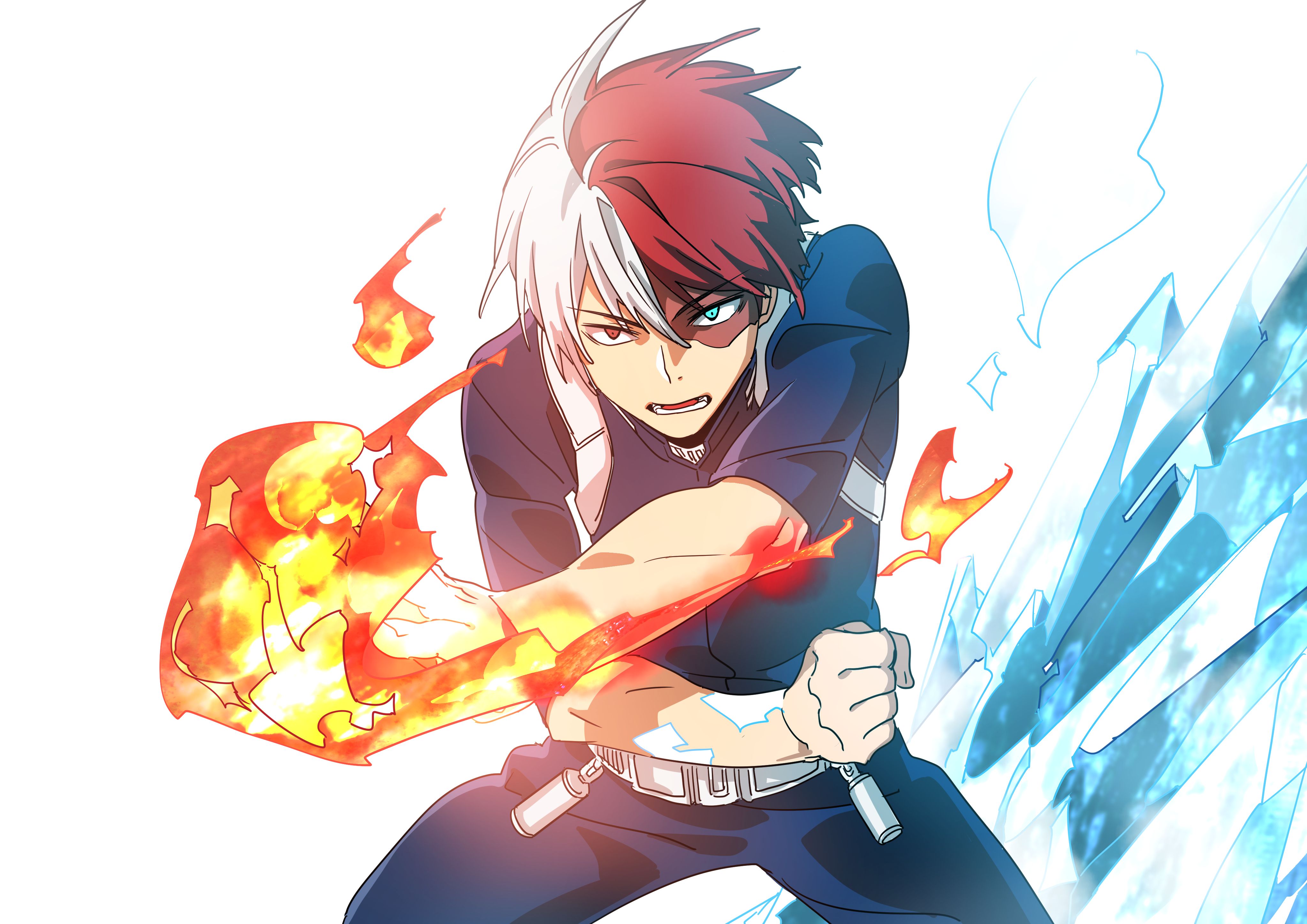 Shouto Todoroki, My Hero Academia, 4093x2894 4K, Desktop 4K