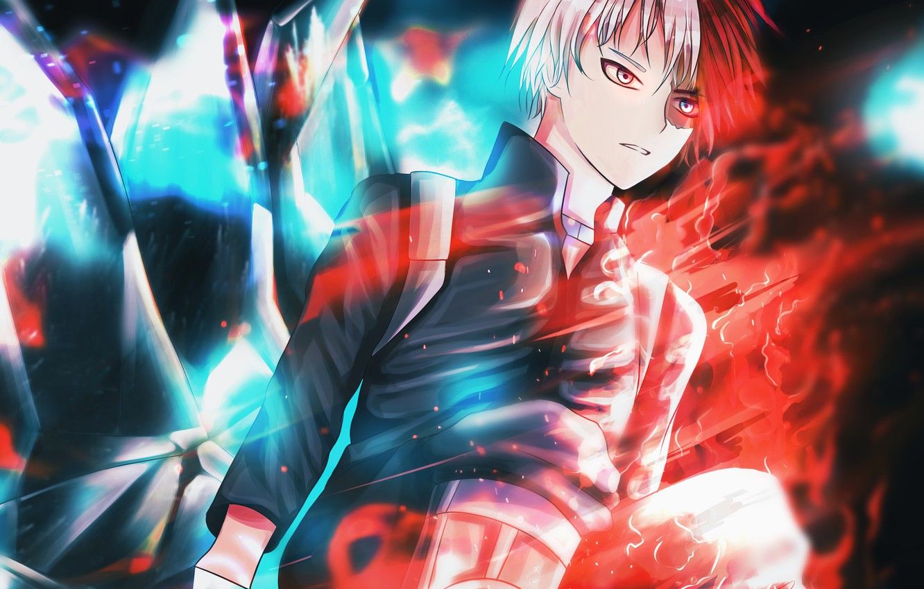 Shoto Todoroki, My Hero Academia, 1332x850 720p, Lenovo Legion