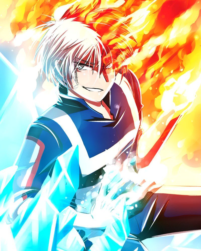 Shouto Todoroki, My Hero Academia, 800x1000 Verticale, Mobile