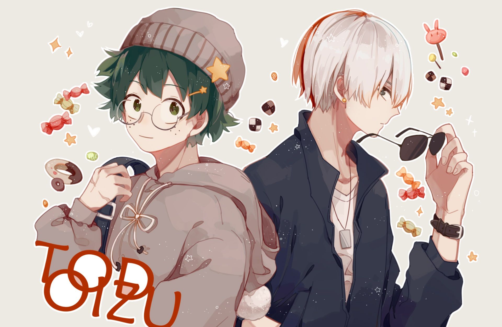 Todoroki e Midoriya, My Hero Academia, 1920x1252 Full HD+ WUXGA, Laptop
